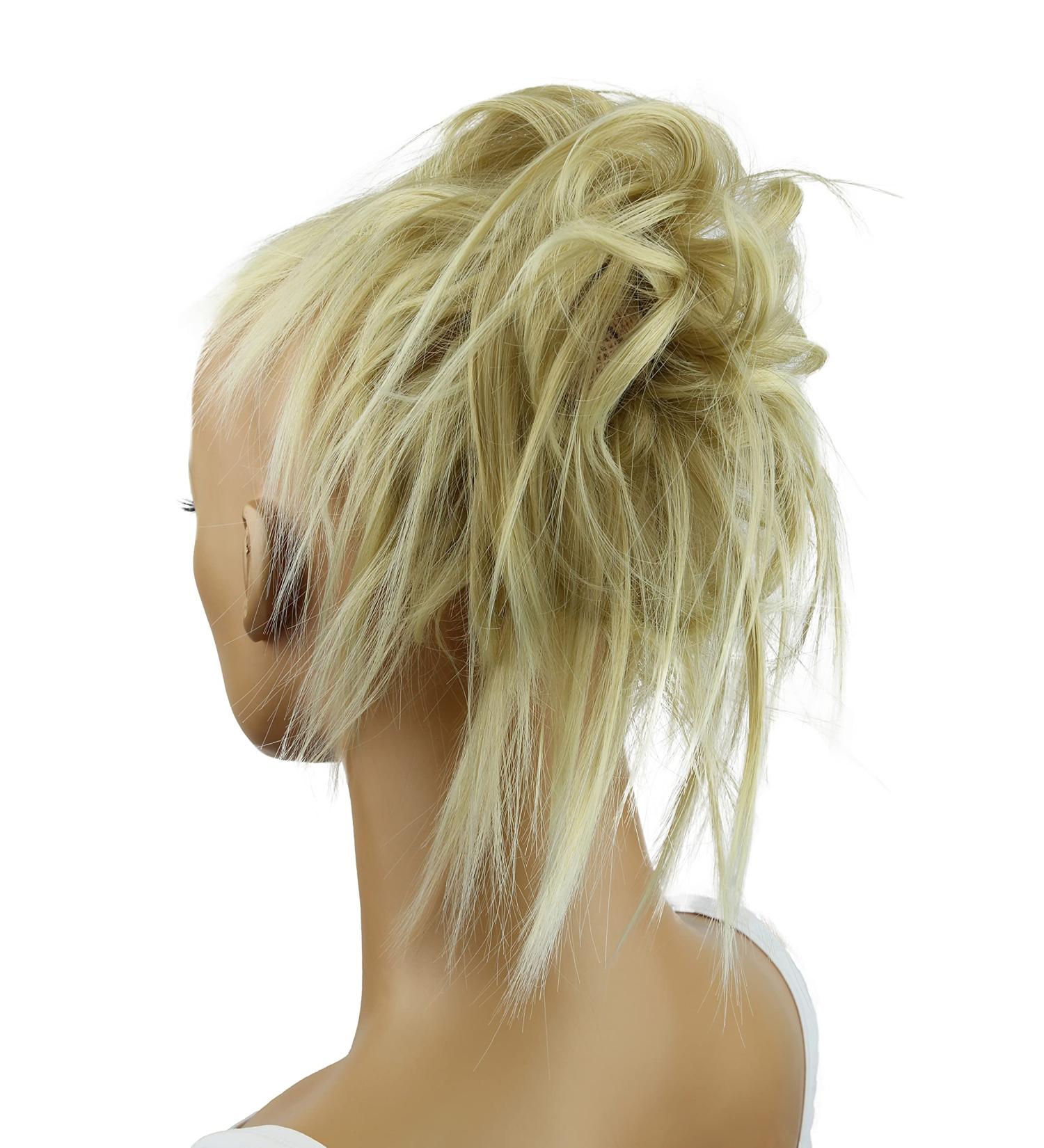 Buy CAISHA Jumbo Hair Extensions | Flora Updos & Bridal Hairstyles | Wavy Hellblond DM17cm #24T613 - International Shipping Available - Buy Online on GoSupps.com