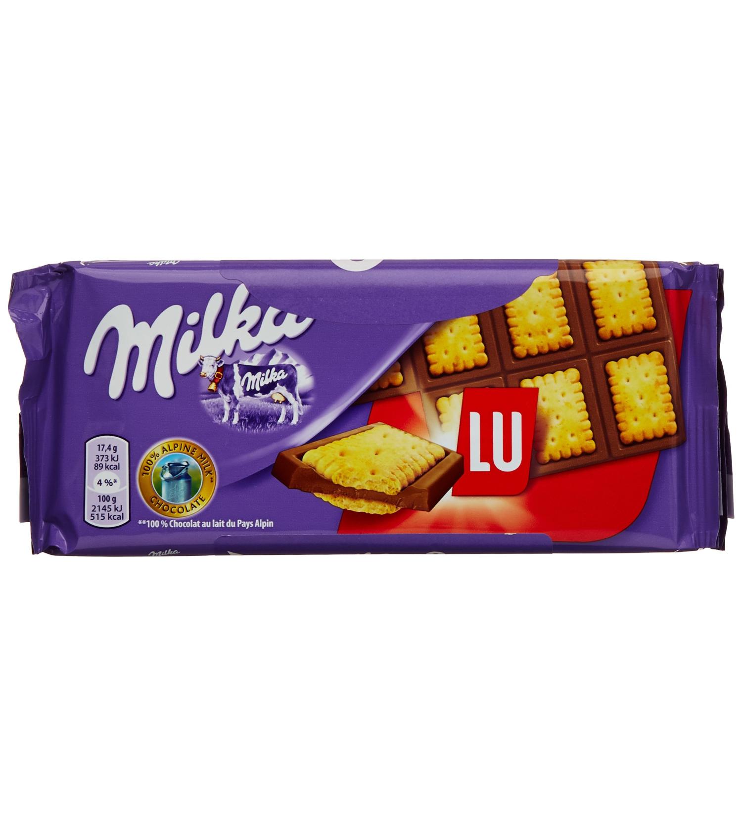 Milka Petits Beurres Milk Chocolate Bar 87 g - Pack of 2 - Buy Online on GoSupps.com
