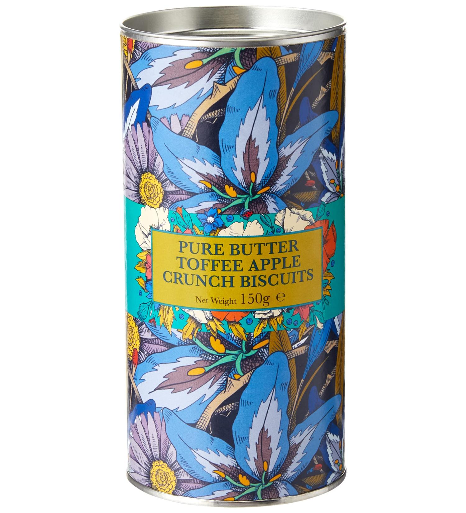 Frida Kahlo | Pure Butter Toffee Apple Crunch Biscuits Gift Tube 150g - Buy Online on GoSupps.com