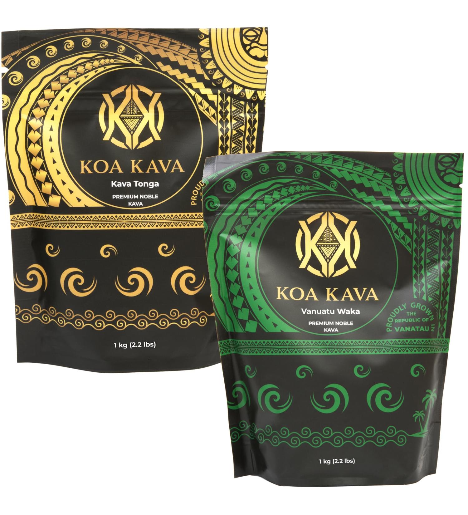 1 Kg of both Tongan and Vanuatu kava Bundle - Buy Online on GoSupps.com