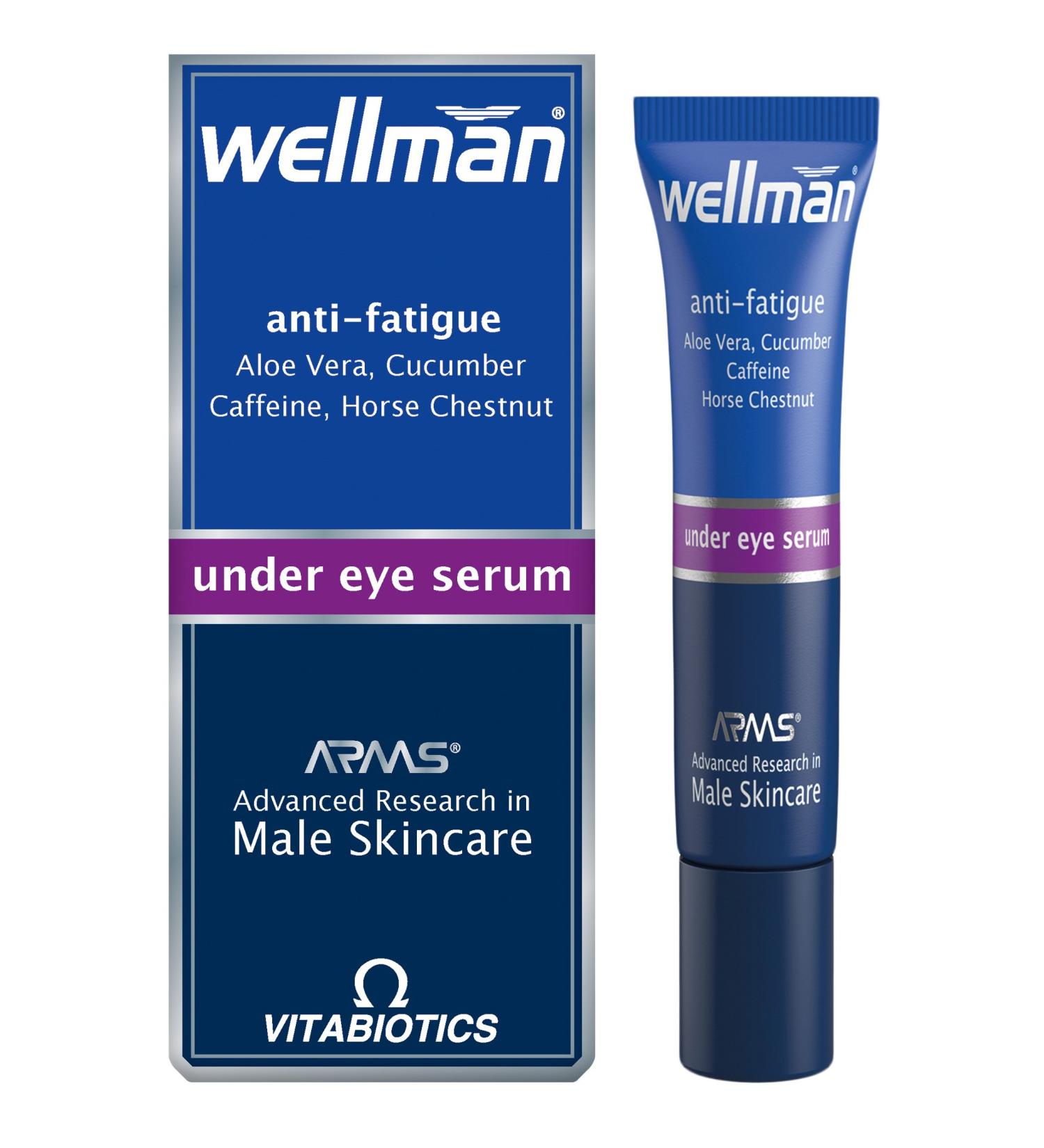 Vitabiotics Wellman Under Eye Serum 15ml - Brighten and Refresh Tired Eyes - Buy Online on GoSupps.com