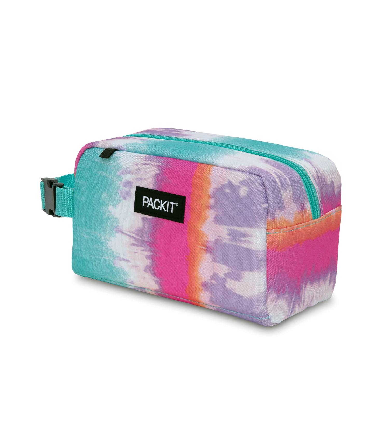 PackIt Freezable Reusable Snack Box - Tie Dye Sorbet Multicolor/Assorted - Buy Online on GoSupps.com