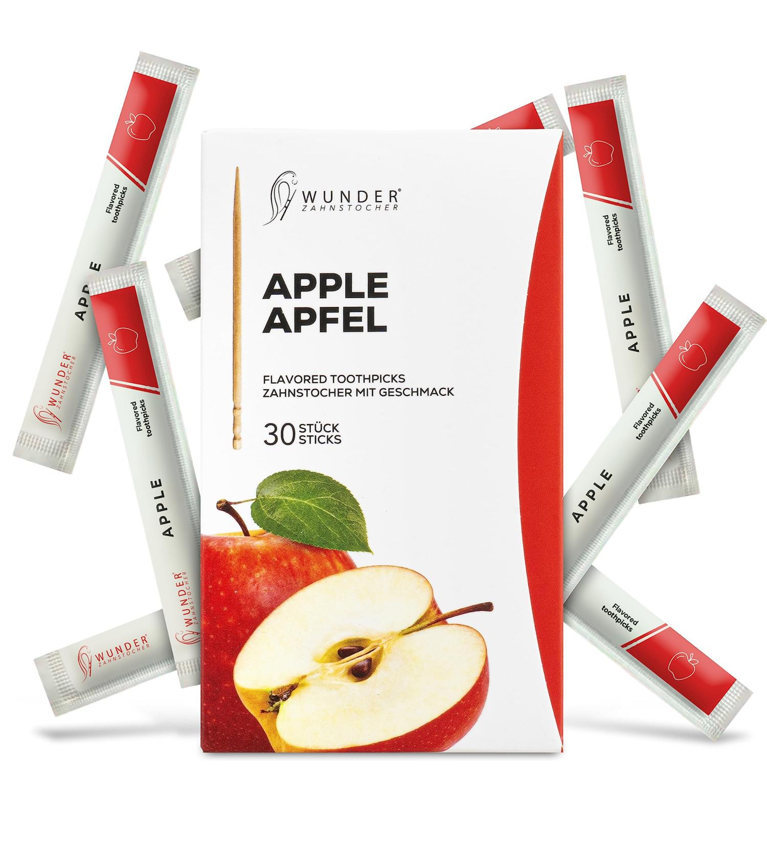 Buy Wonder Toothpicks - Apple Flavored Plastic-Free Sugar-Free Vegan Fresh Breath & Nail Biting Solution (Single Pack of 30) for International Shipping - Buy Online on GoSupps.com