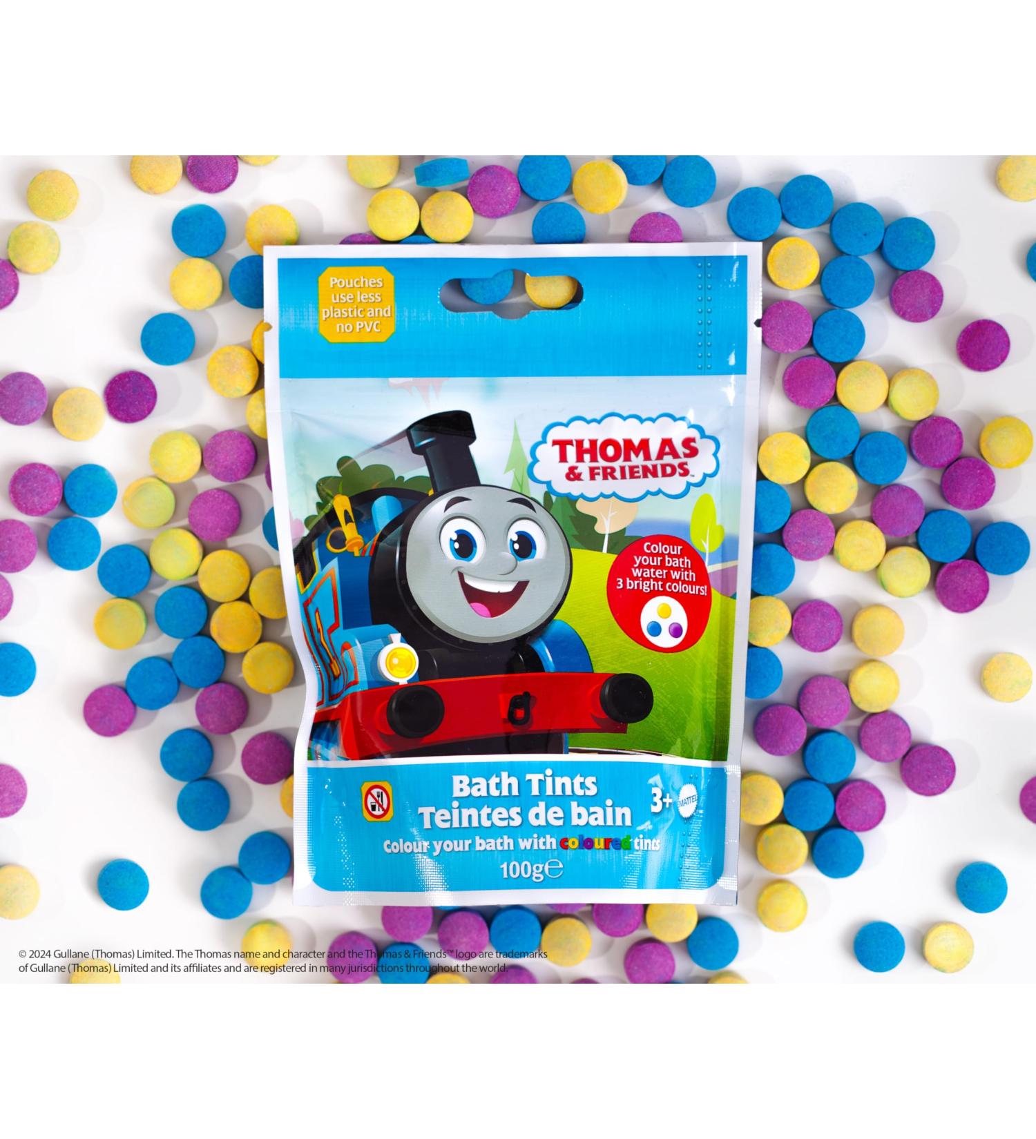Thomas & Friends Children's Bath Tints 100g - Bath Drops - Bath Fizzers - Multicolour - Buy Online on GoSupps.com