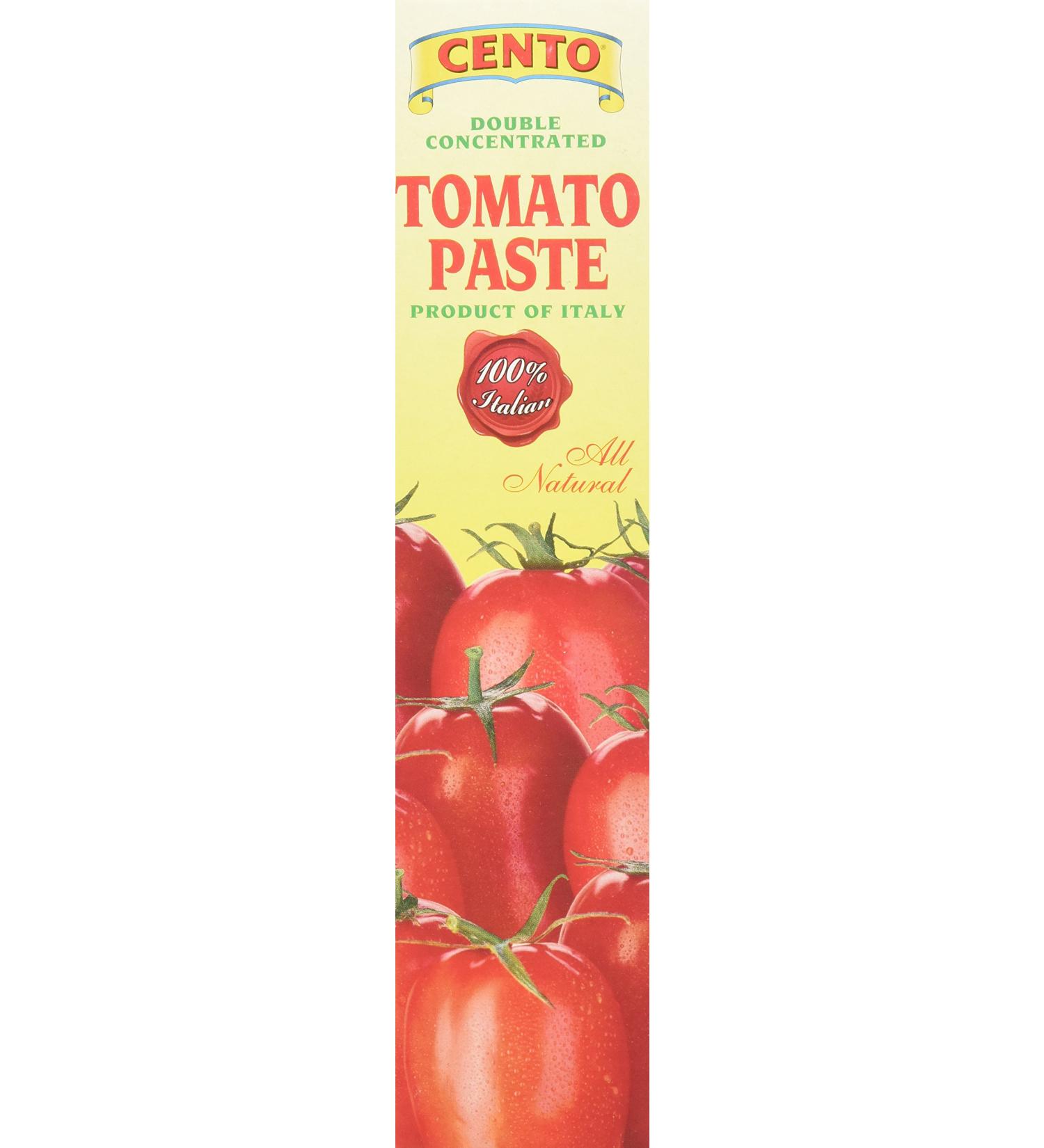 Cento Tomato Paste Tube (Pack of 3) - 4.56 Ounce x 3 | Italian Tomato Concentrate - Buy Online on GoSupps.com