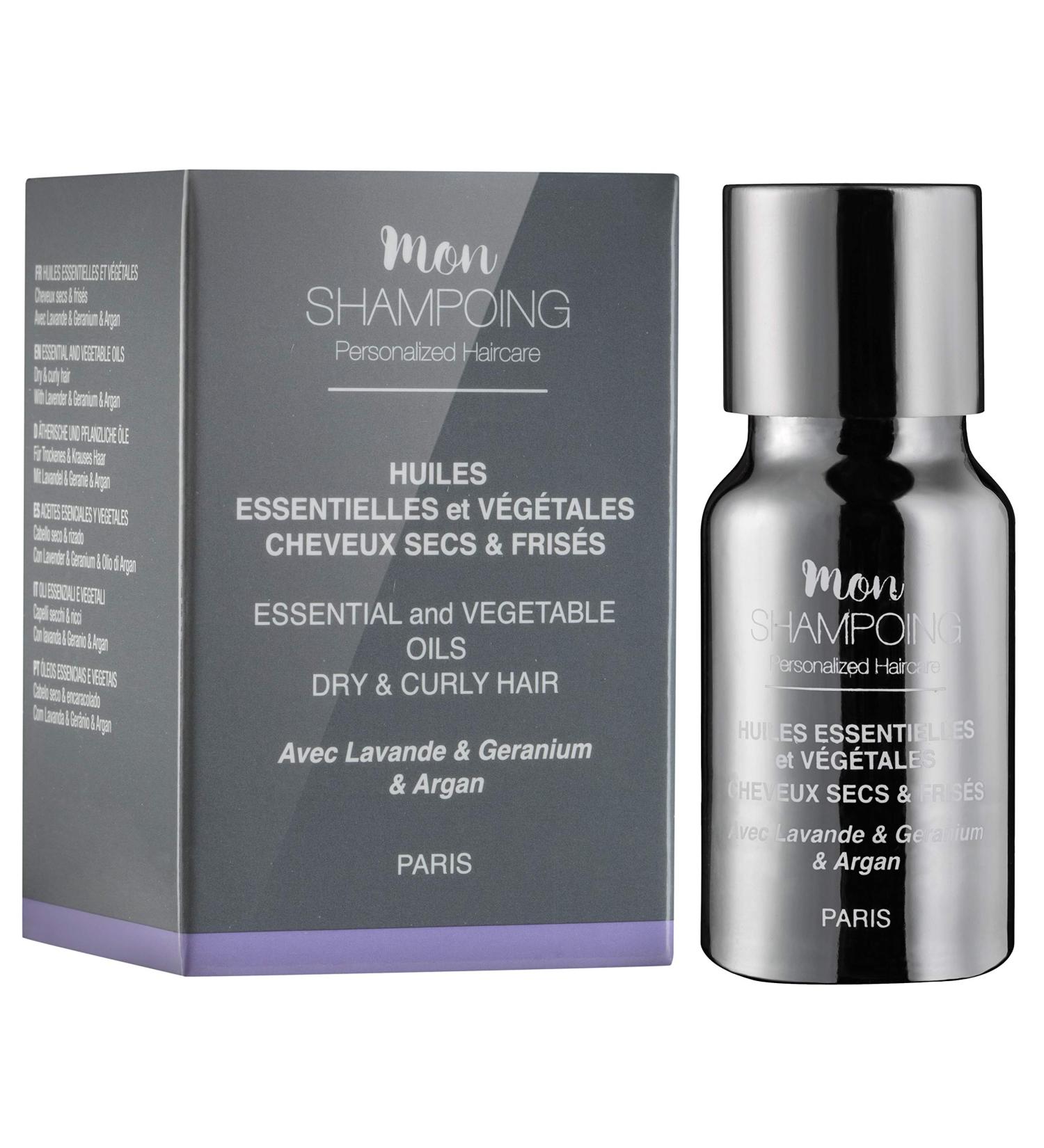 Mon Shampoing Booster Huiles Essentielles Cheveux Secs & Fris s