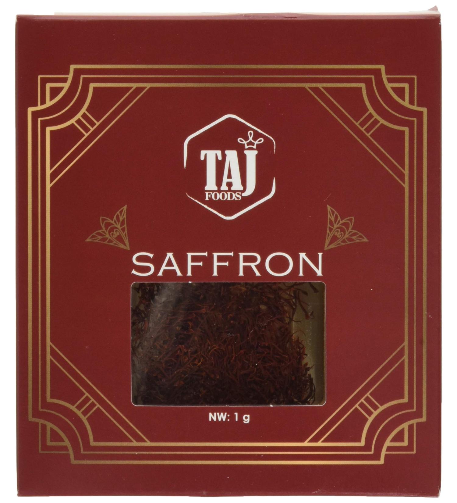 TAJ Foods Saffron 1 grams 1 g (Pack of 1) - Buy Online on GoSupps.com