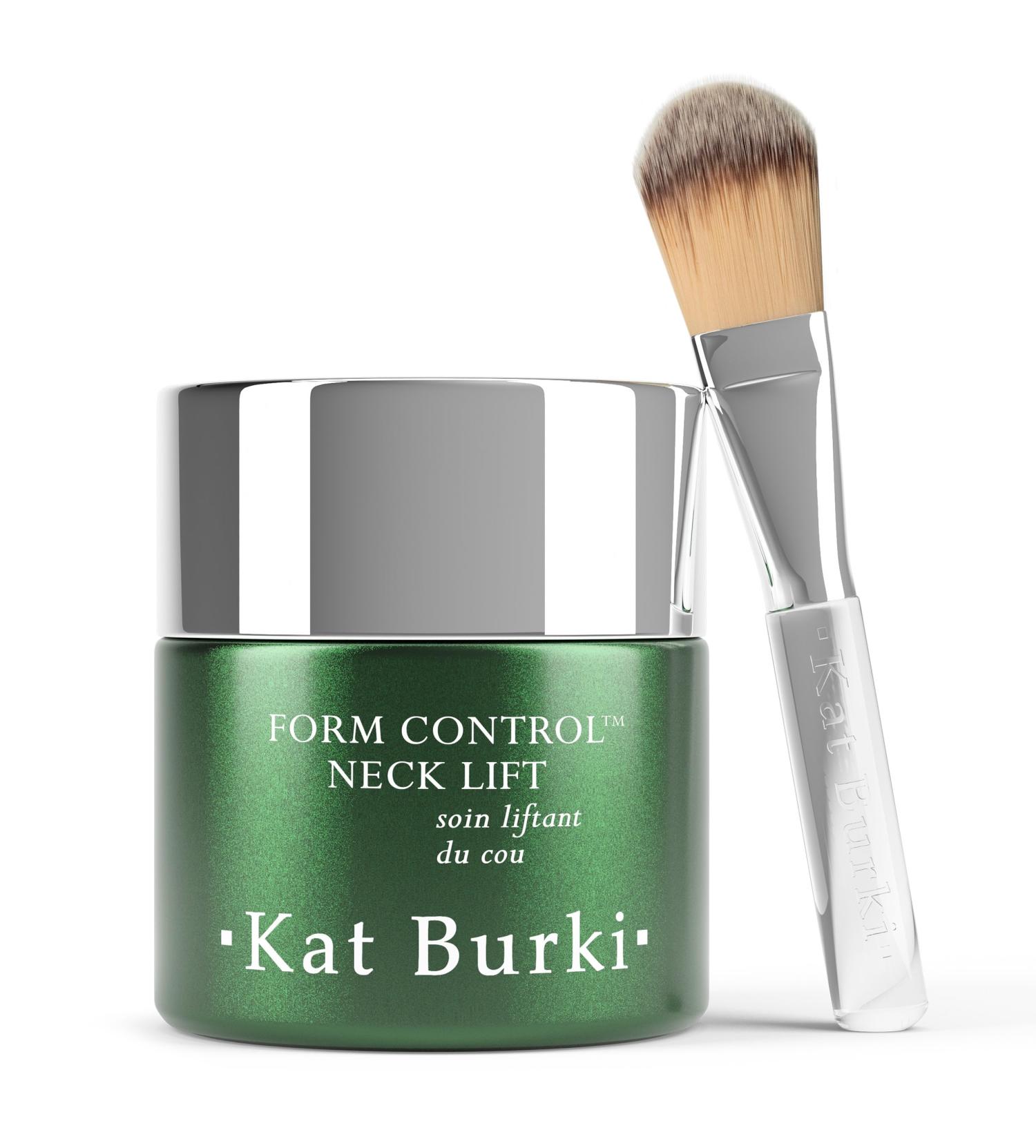 Kat Burki Form Control Neck Lift | Powerful Anti-Aging Treatment with Marine Collagen & Niacinamide | Rejuvenate & Contour Neck Area 2 fl. oz - Buy Online on GoSupps.com