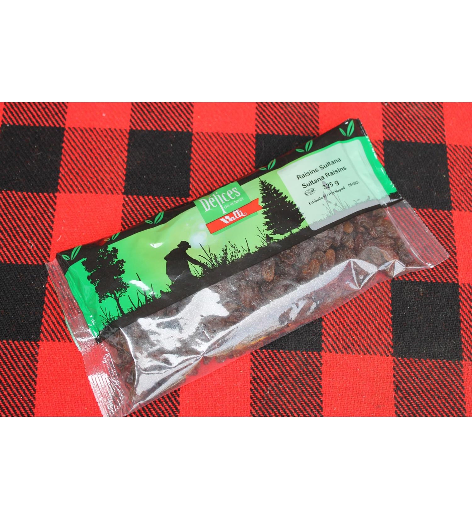 Delices de la Foret Sultana Raisins 325 g