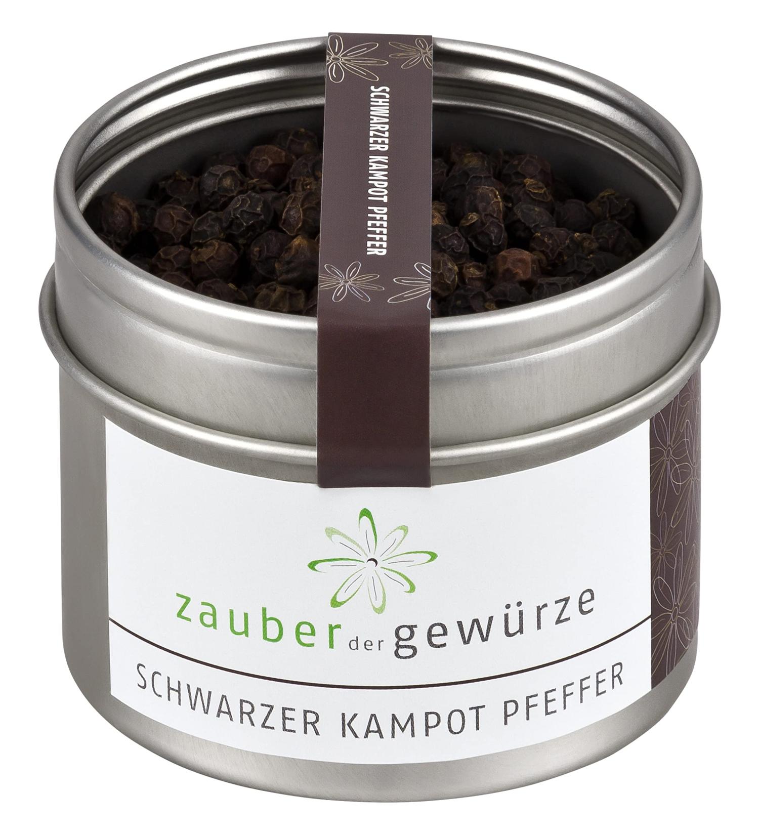 Premium Black Kampot Pepper - Hand-Picked Gourmet Spice for Red Meat & Dark Sauce - 70g - Buy Online on GoSupps.com