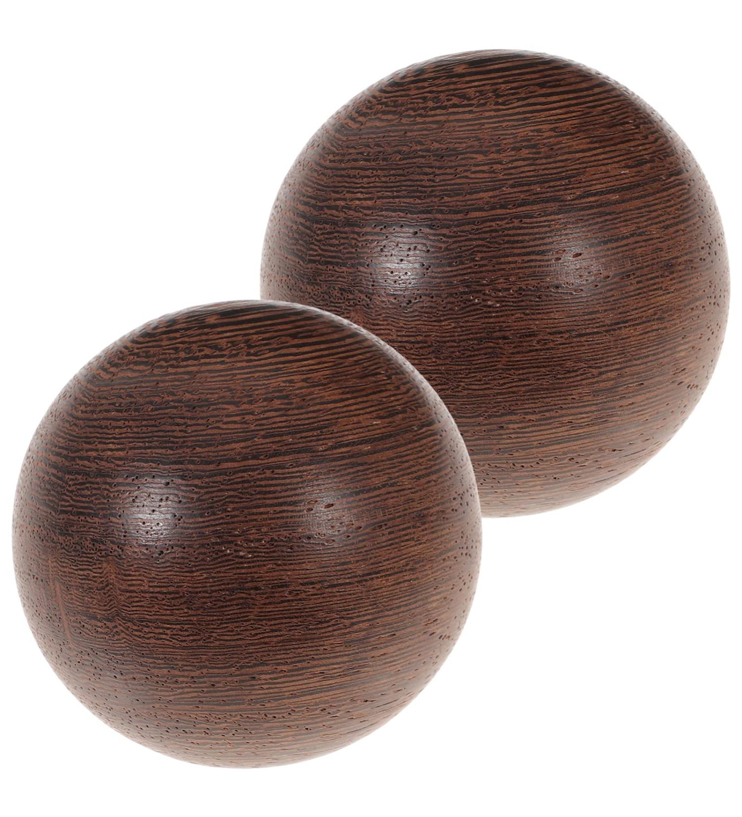 Beavorty Health Handballs - Wooden Massage Balls for Wrist Strengthening & Relaxation - Buy Online on GoSupps.com