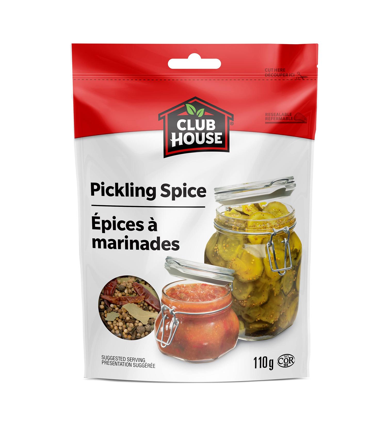 Club House Quality Natural Herbs & Spices Pickling Spice 110g - Buy Online on GoSupps.com