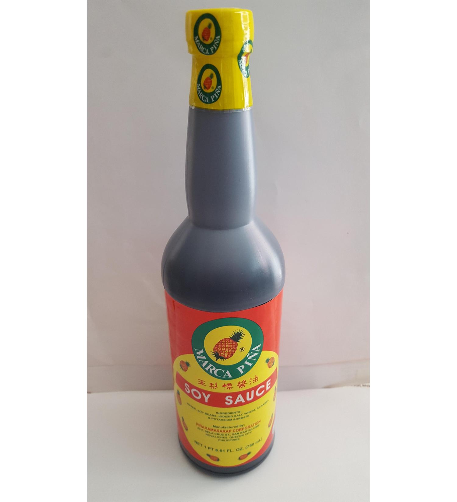 Marca Pina Soy Sauce 750Ml - Buy Online on GoSupps.com