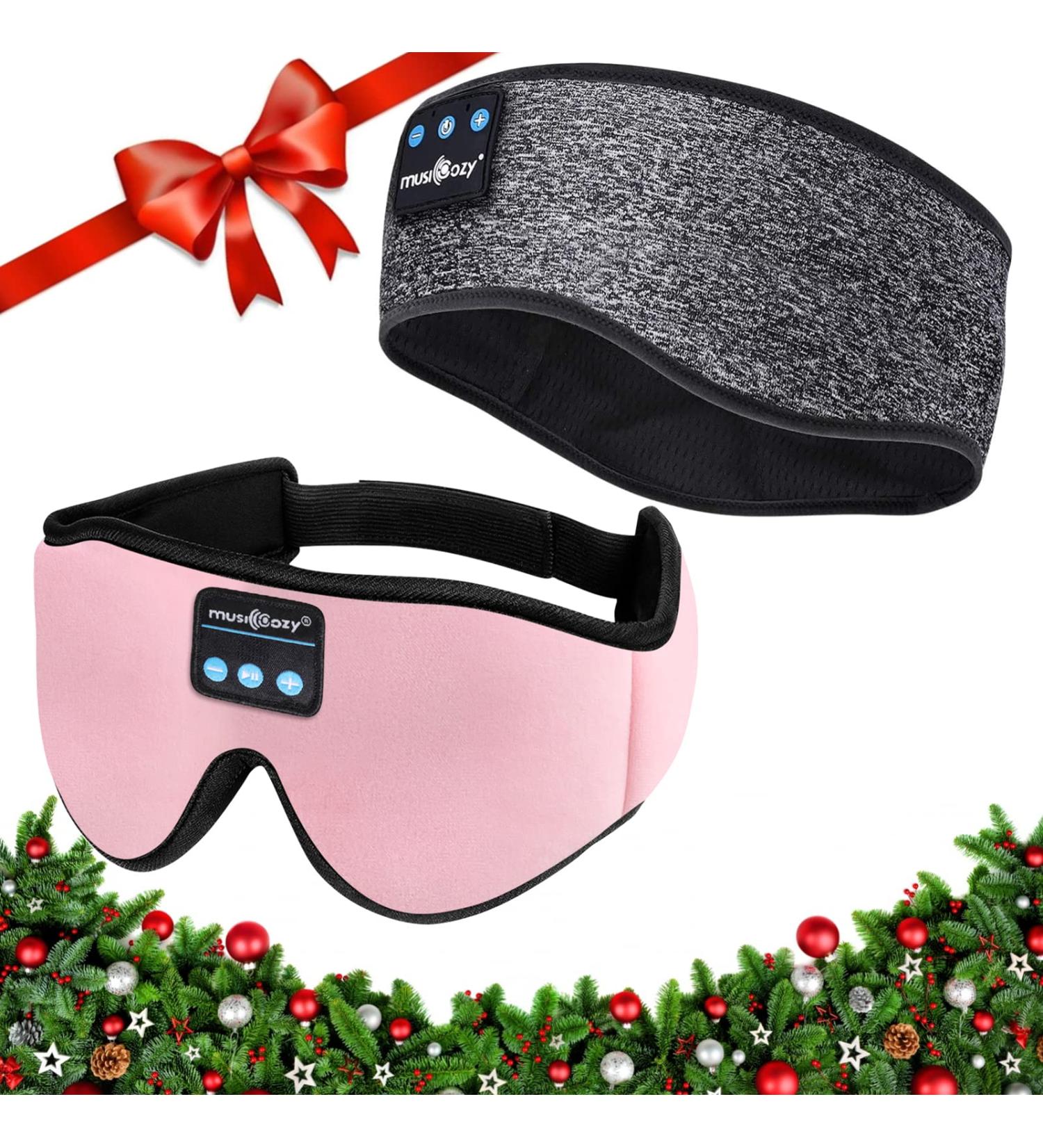 Musicozy Bluetooth Sleep Headband with Wireless Earbuds - Pack of 2 | Ideal for Side Sleepers, Workout, Travel, Yoga | Great for Insomnia and Office Use - Buy Online on GoSupps.com