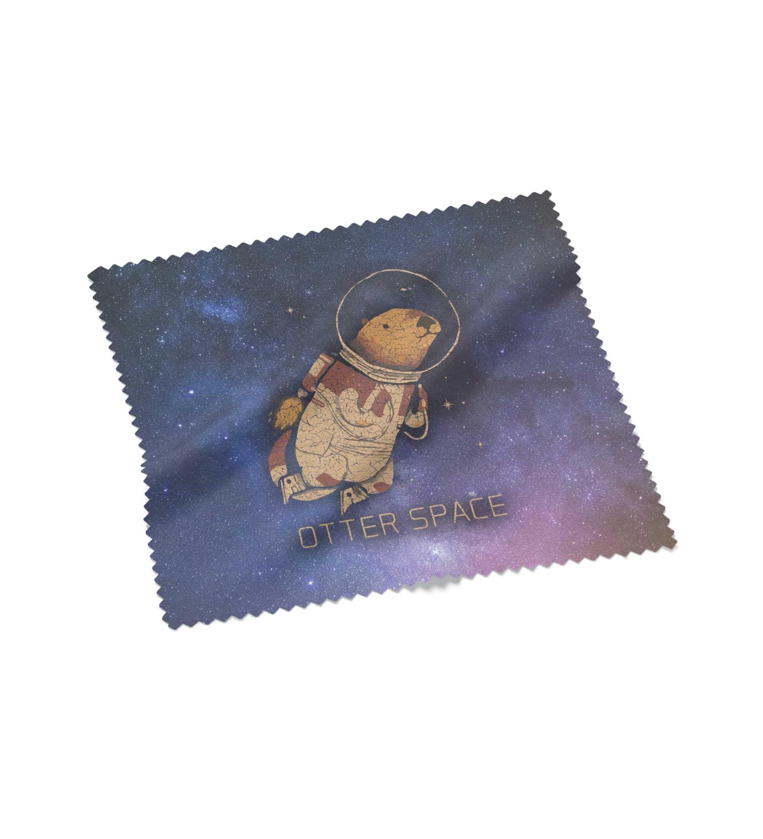 Urban Backwoods Otter Space Microfiber Cloth Glasses Cleaning Cloth