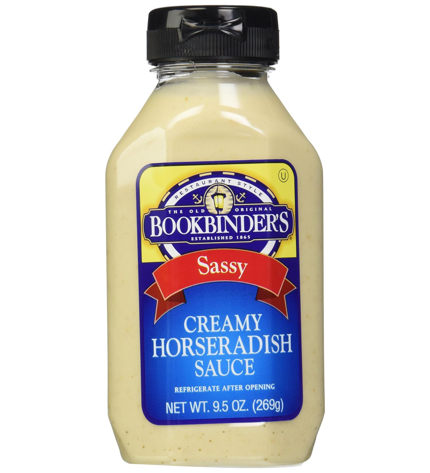 Bookfinder's Horseradish Sauce 9.5 oz - Premium Zesty Flavor for Your Culinary Creations - Buy Online on GoSupps.com
