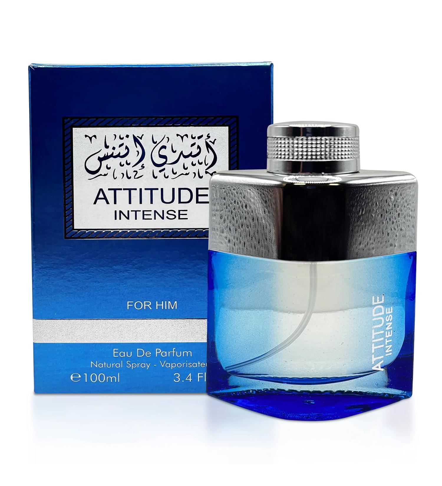 Macarena ATTITUDE INTENSE FOR MEN 3.4 OZ EDP Lemon Pineapple 3.4 Fl Oz (Pack of 1)