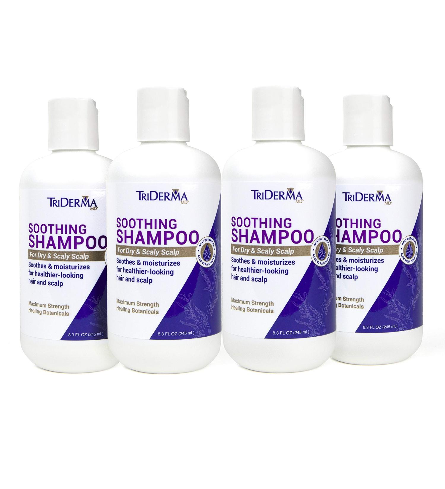 Buy TriDerma Soothing Shampoo Value 4-Pack | Best International Shipping & Great Prices - Buy Online on GoSupps.com