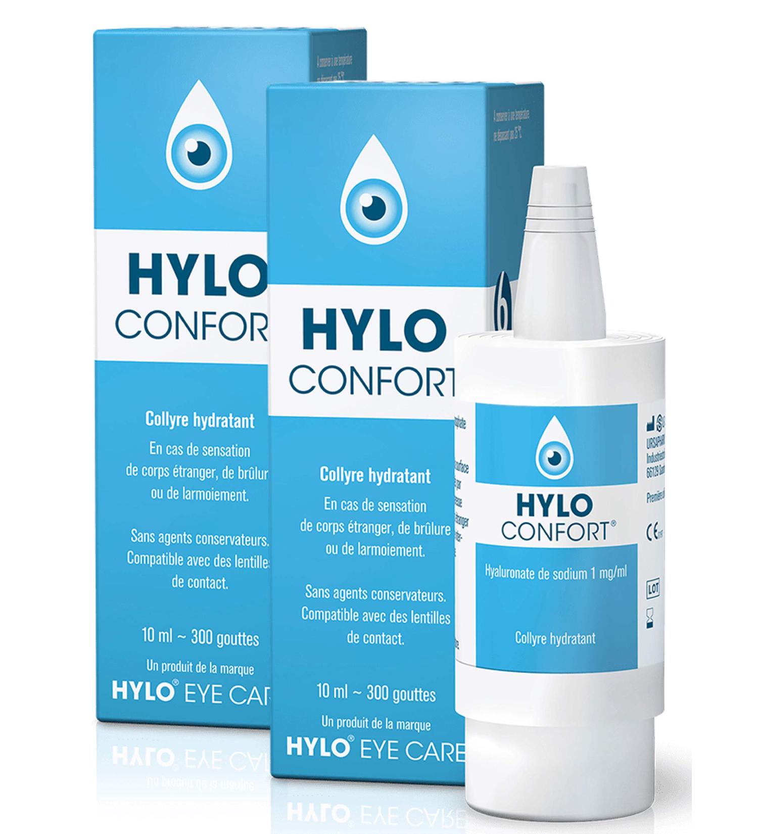 HYLO CONFORT - In case of severe or persistent discomfort - Pack of 2 10ml bottles (2) - Buy Online on GoSupps.com