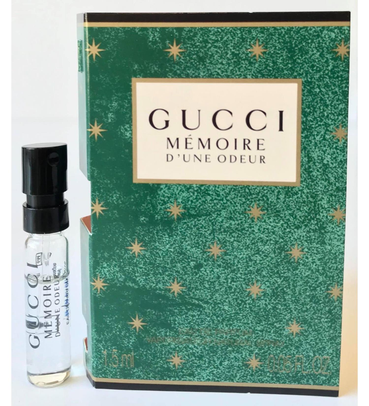 Gucci Memoire D Une Odeur Cologne Vial Sample Spray .05oz