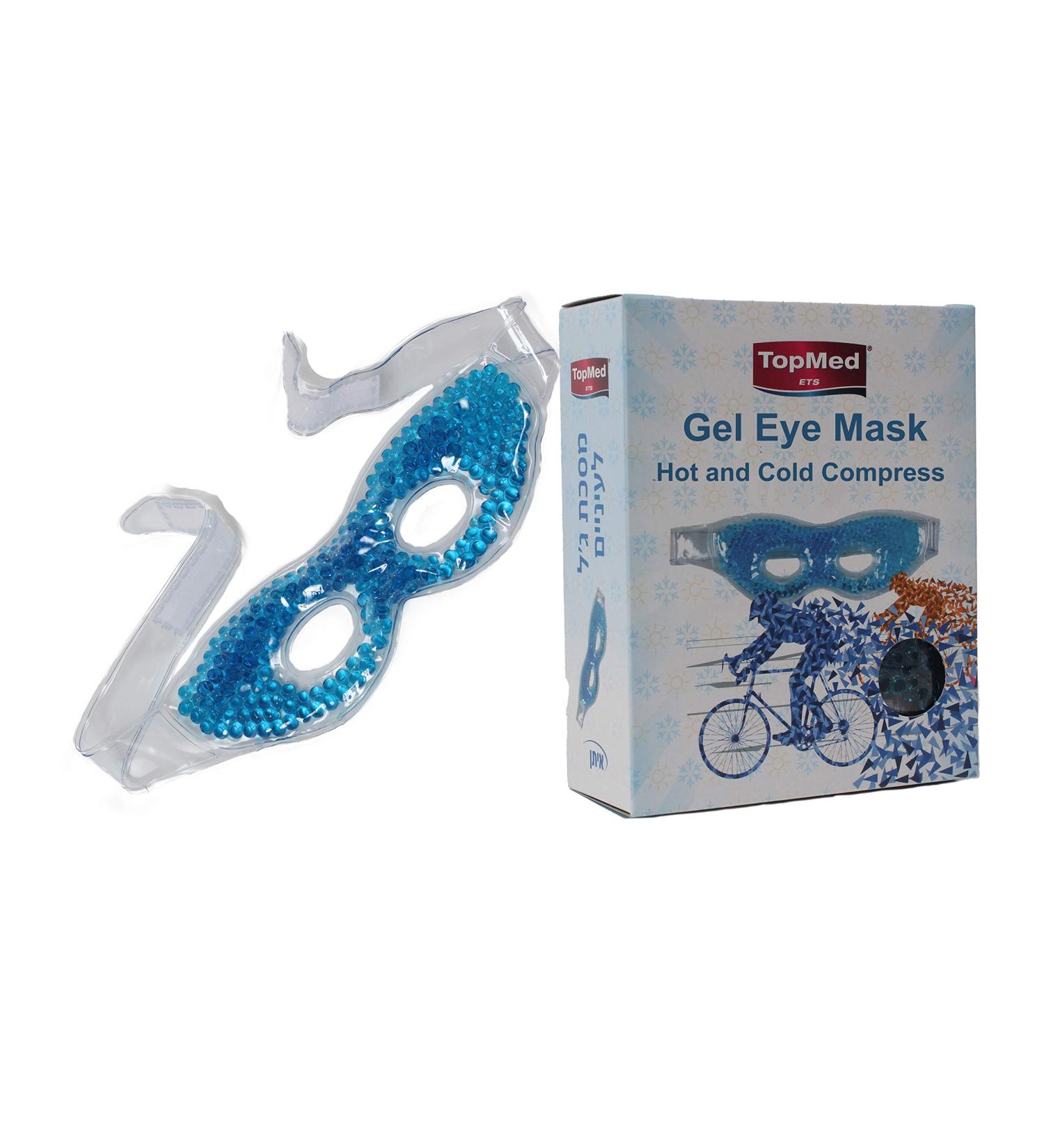 Top Med Gel Eye Mask - Cold Pack & Cool Compress for Soothing Relief | Shop Internationally - Buy Online on GoSupps.com