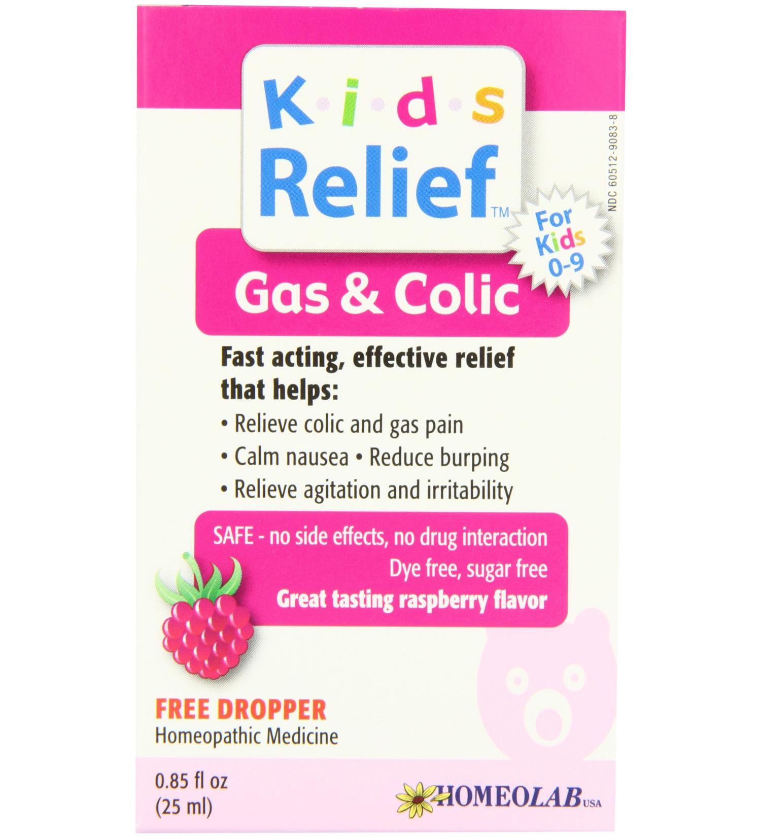 Homeolab USA Gas & Colic Relief Drops - 25ml - Buy Online on GoSupps.com