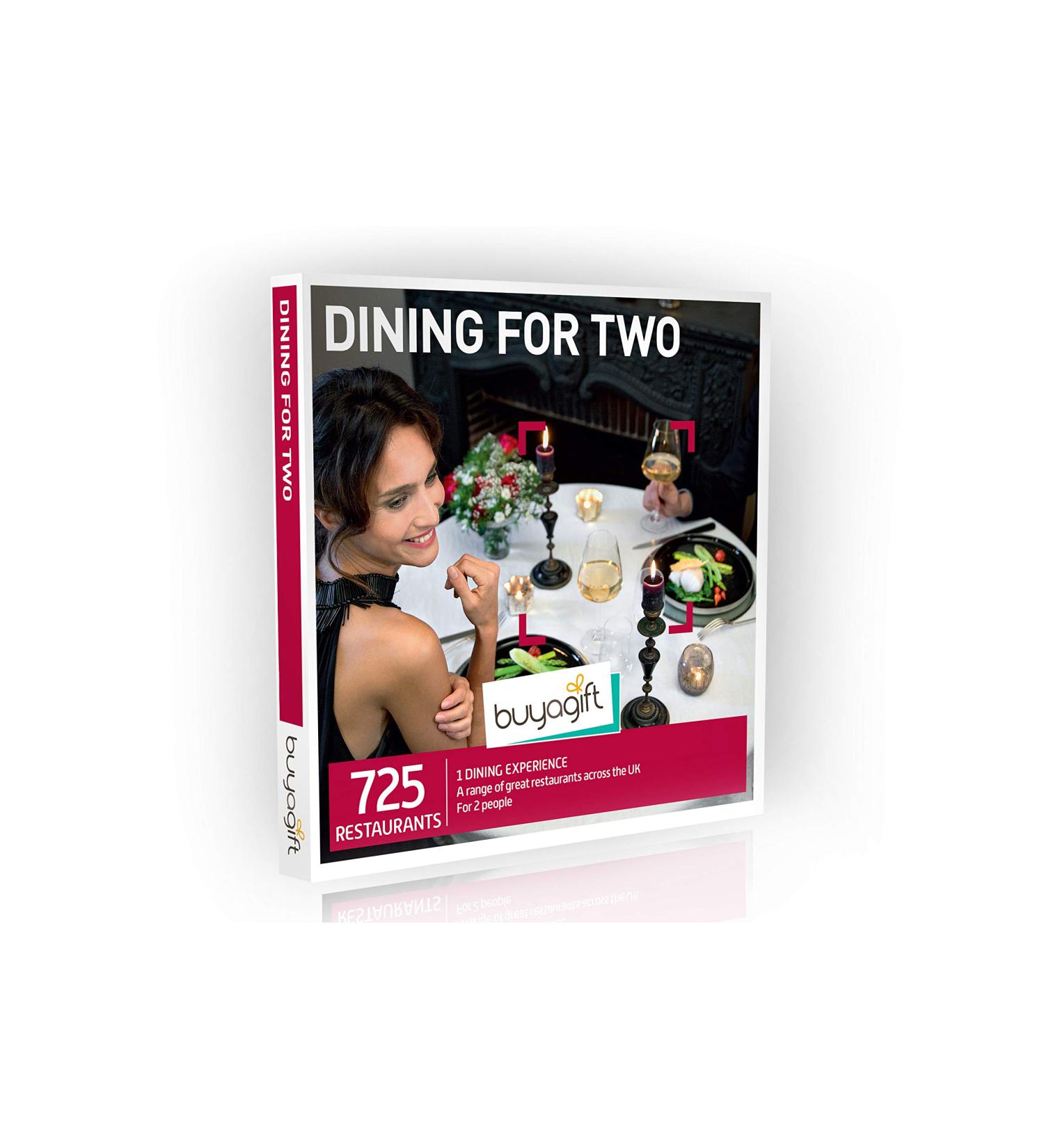 Buyagift Dining for Two Gift Experiences Box with 725 Gourmet Gift Experiences from Delicious Dining To Afternoon Teas - Buy Online on GoSupps.com