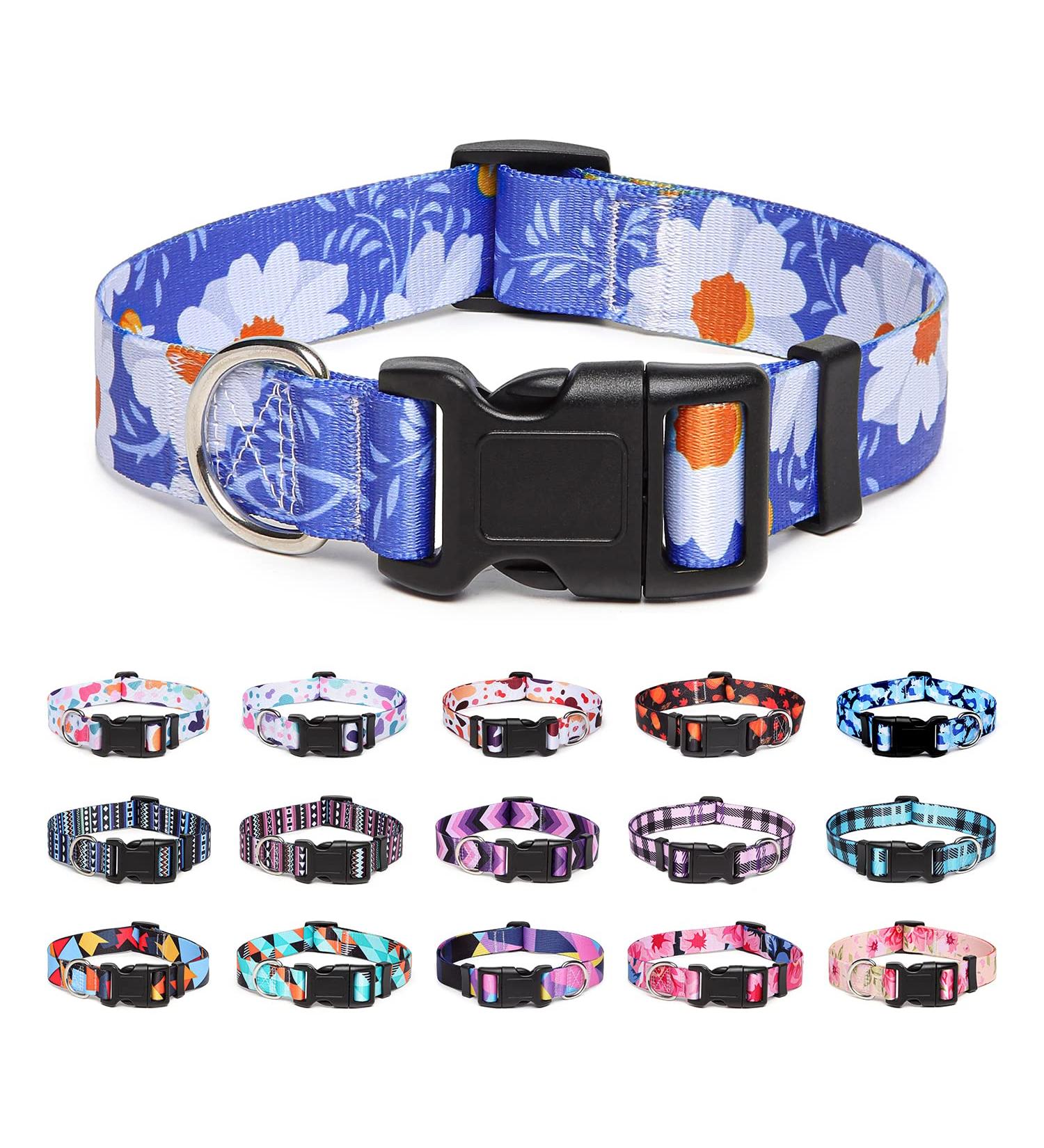 Suredoo Adjustable Soft Nylon Dog Collar for Small & Medium Dogs | Comfortable & Stylish - Size S (25-40 cm) - Perfect for Puppies & Cats - Buy Online on GoSupps.com