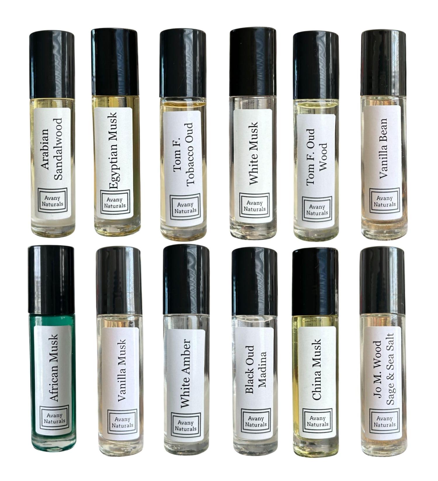 Fragrance Oil Samplers - Enhanced Scents Pheromone Perfume - Scented Body Oil Travel Size Cologne Perfume Sample Set 12 Pc (Unisex Mystery Box) - Buy Online on GoSupps.com