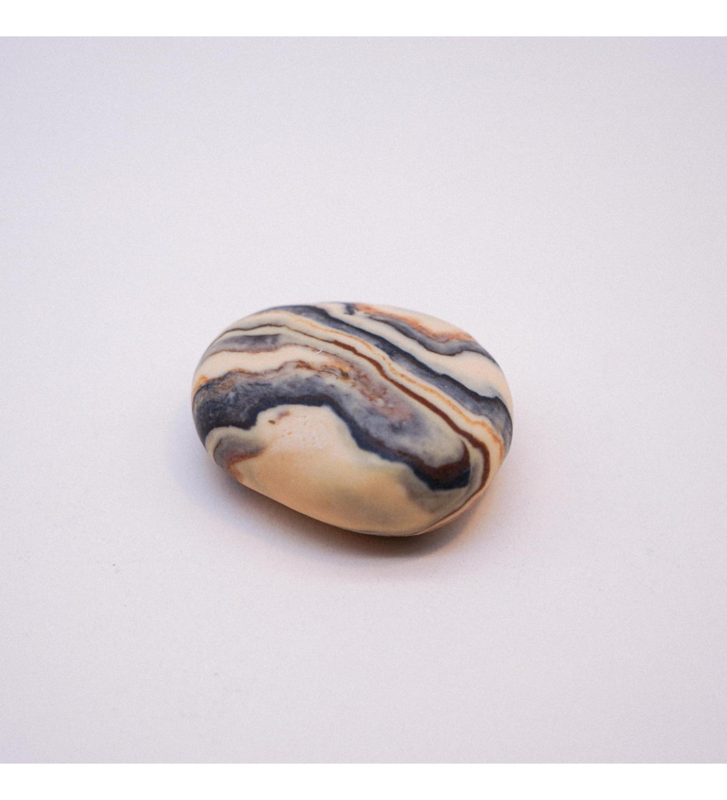 Handmade Pebble Soap in Marble Effect Design (1 Light Brown) 1 Light Brown - Buy Online on GoSupps.com