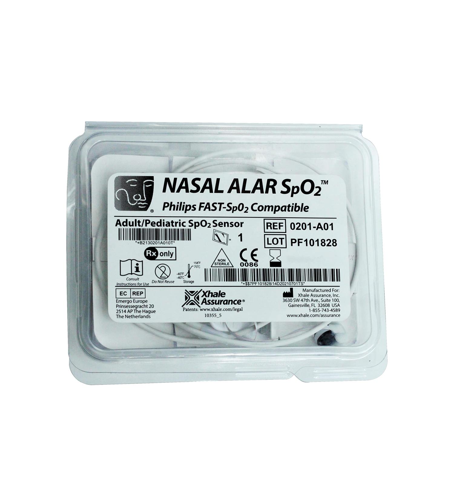 Original 0201-A01 NASAL ALAR SpO2 Monitor - Fast & Compatible for Adult & Pediatric Use | International Shipping Available - Buy Online on GoSupps.com