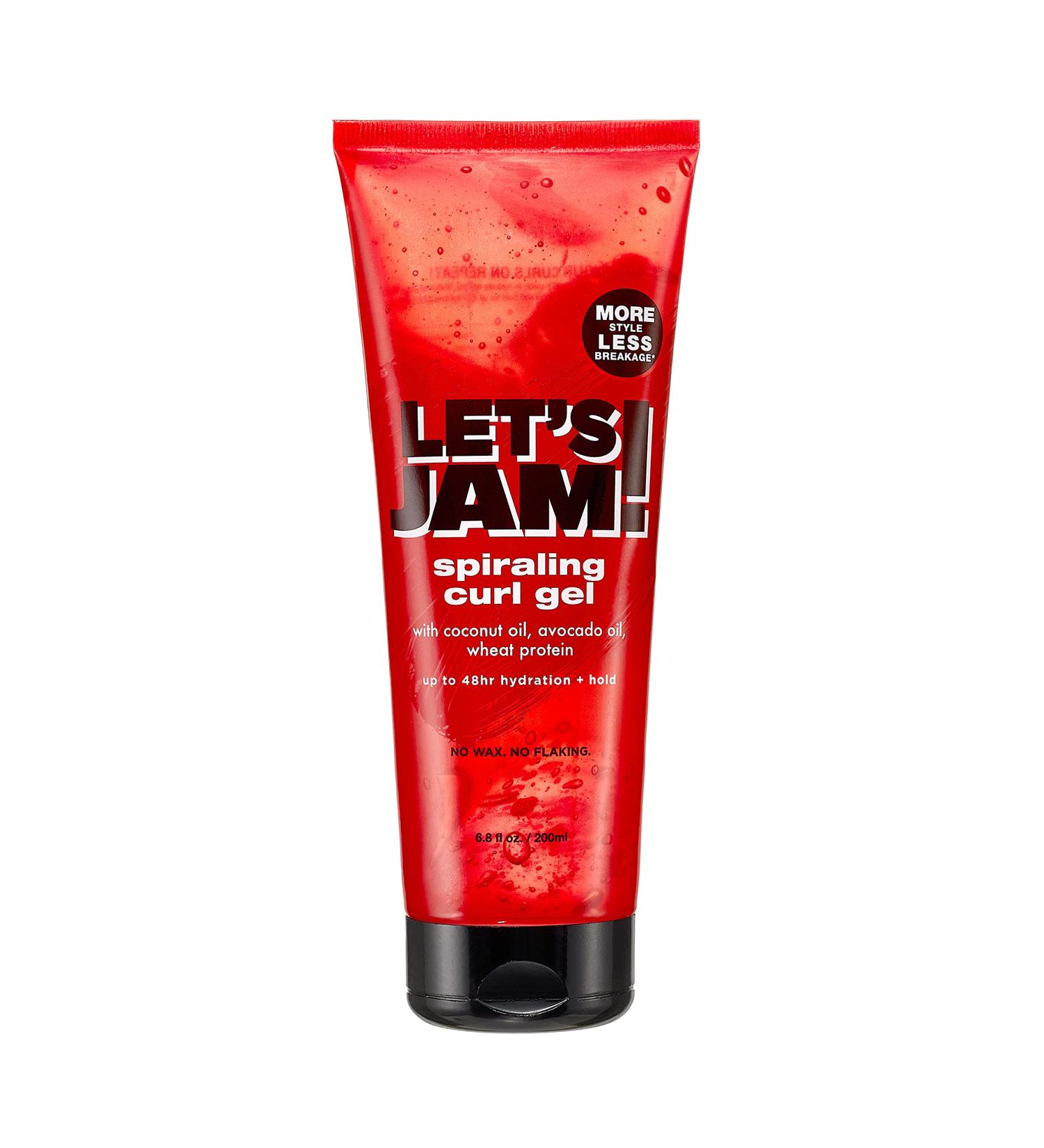 Softsheen Carson Lets Jam! Spiraling Curl Gel - 48HR Hydration & Hold for Curly Hair Anti-Breakage Formula 6.8 Fl Oz - International Shipping Available - Buy Online on GoSupps.com