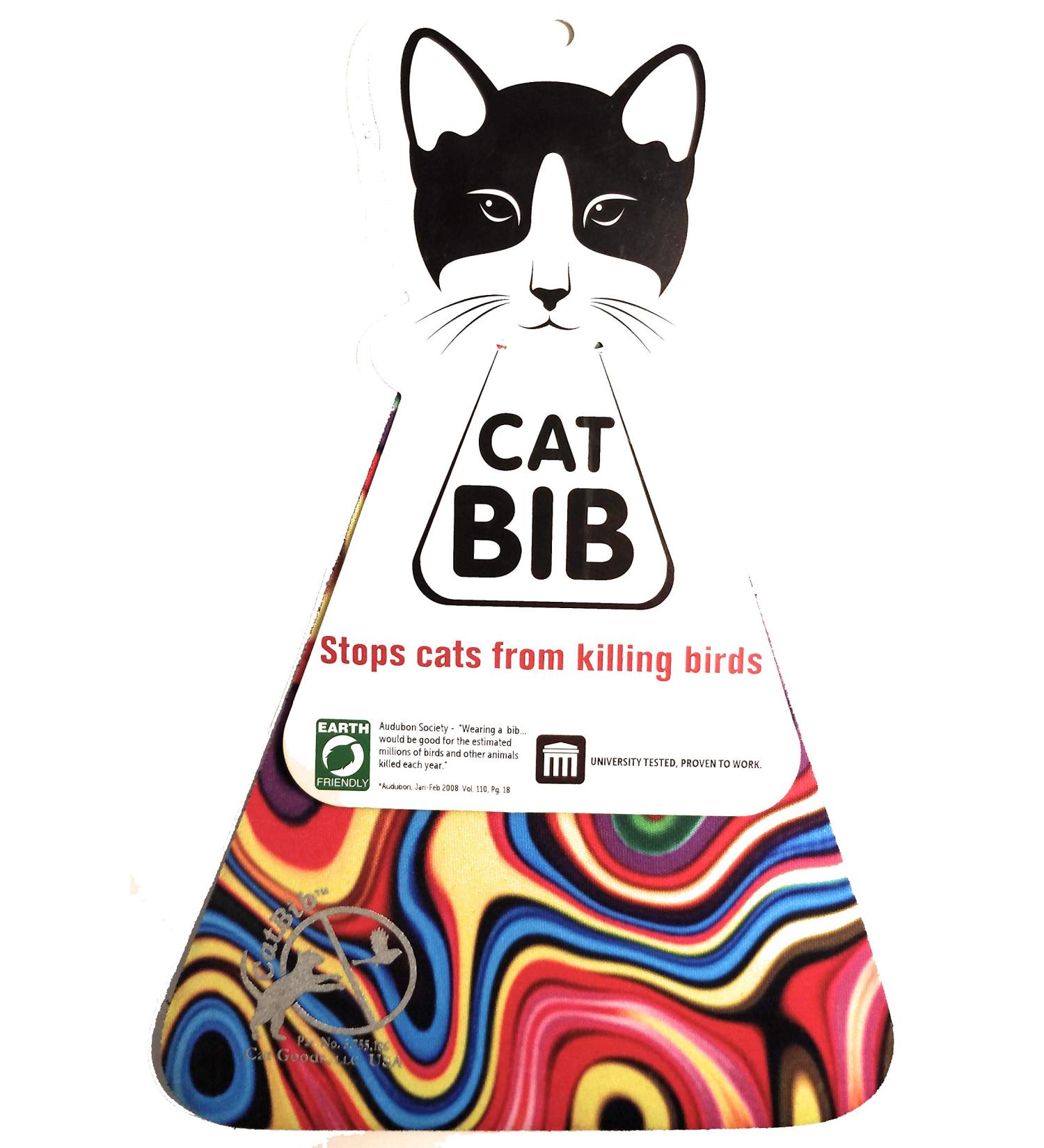 CatBib - Saves Birds Protects Cats (Small Rainbow) S Rainbow - Buy Online on GoSupps.com