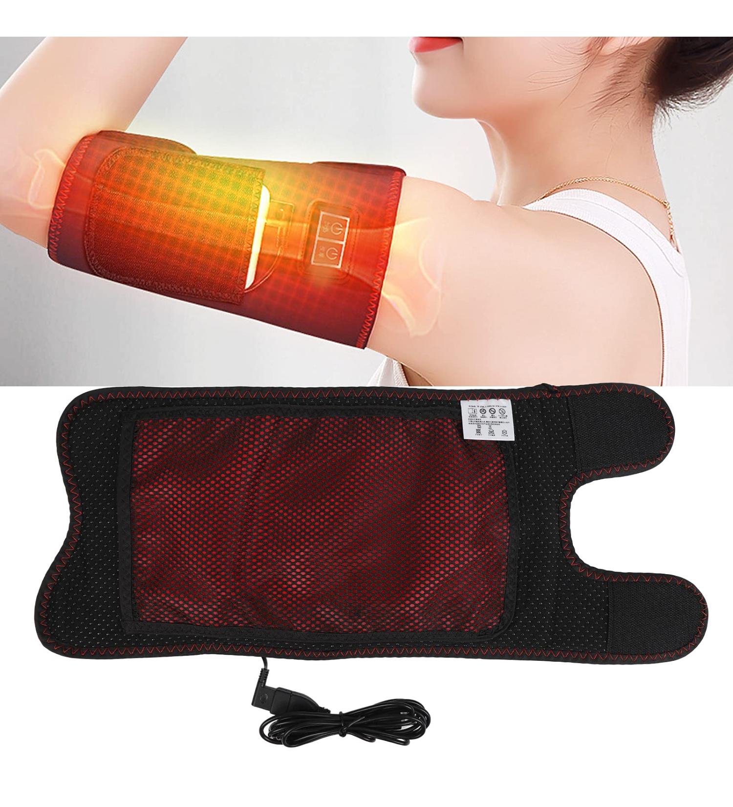Buy Electric Arm Heating Pad - 3 Modes & 2 Vibrations for Muscle Relief | USB Charging - International Shipping - Buy Online on GoSupps.com