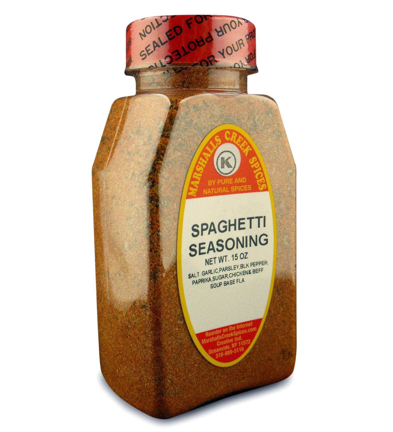Marshalls Creek Spices Marshalls Creek Kosher Spices Spaghetti Seasoning 15 Oz 15 ounces