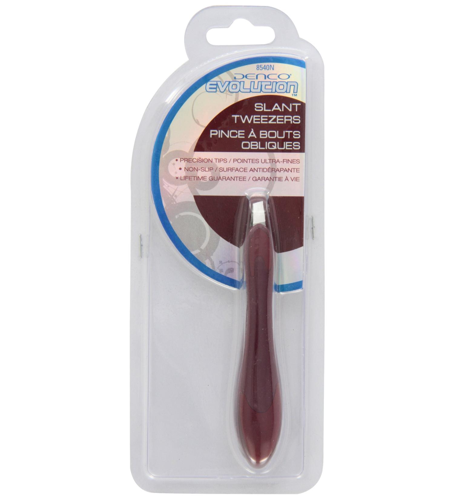 Denco Evolution Slant Tip Tweezer - Precision Stainless Steel Tweezers - Buy Online on GoSupps.com