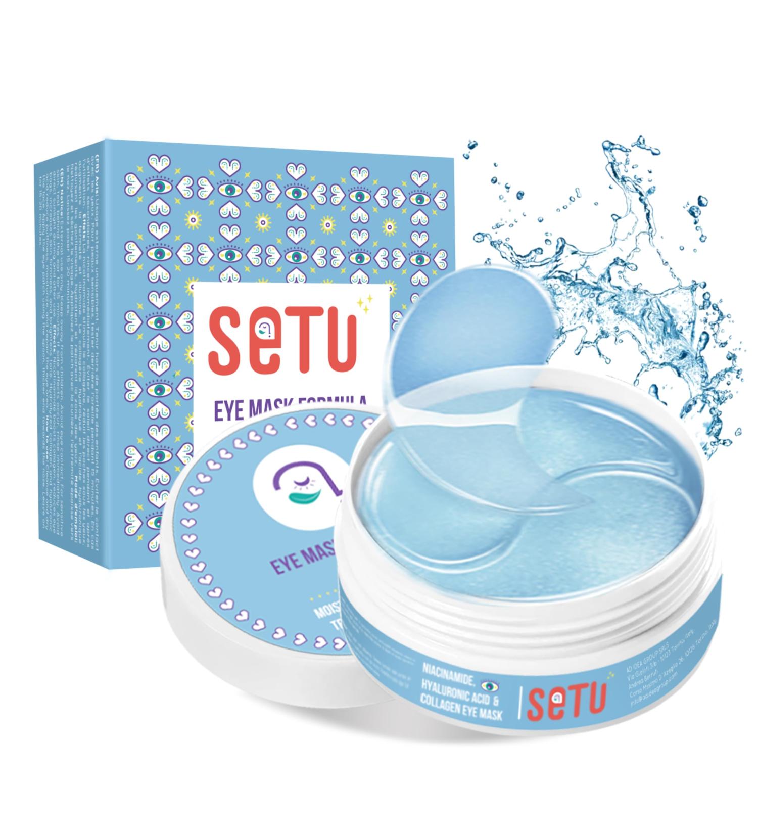 Patch Yeux Anti Cernes et Rides - 60 Patchs Hydrogel la Niacinamide Collag ne et Acide Hyaluronique - Masque Yeux D congestionnant Hydratant et claircissant - R sultats Imm diats - Buy Online on GoSupps.com