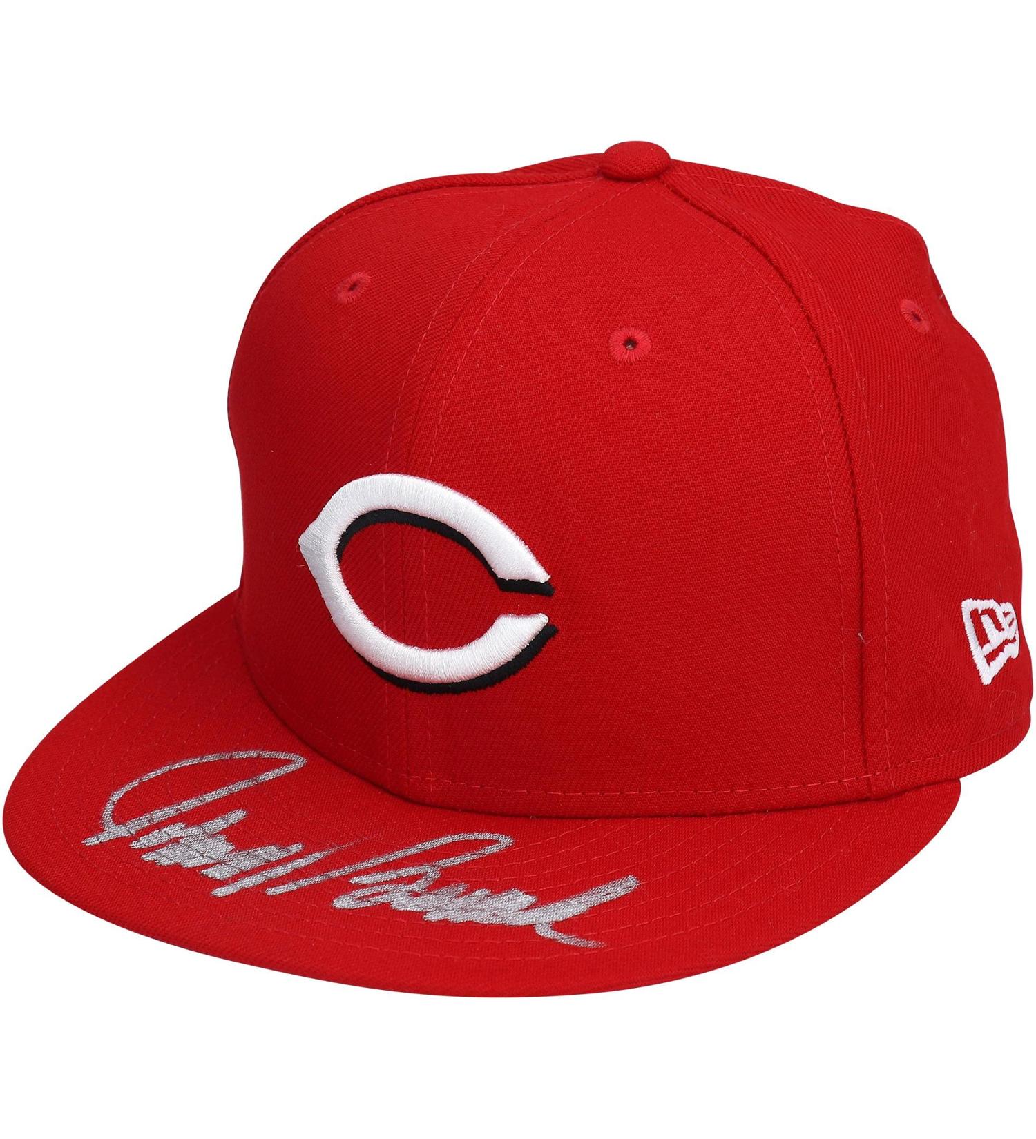 Johnny Bench Cincinnati Reds Autographed New Era Cap - Buy Online on GoSupps.com