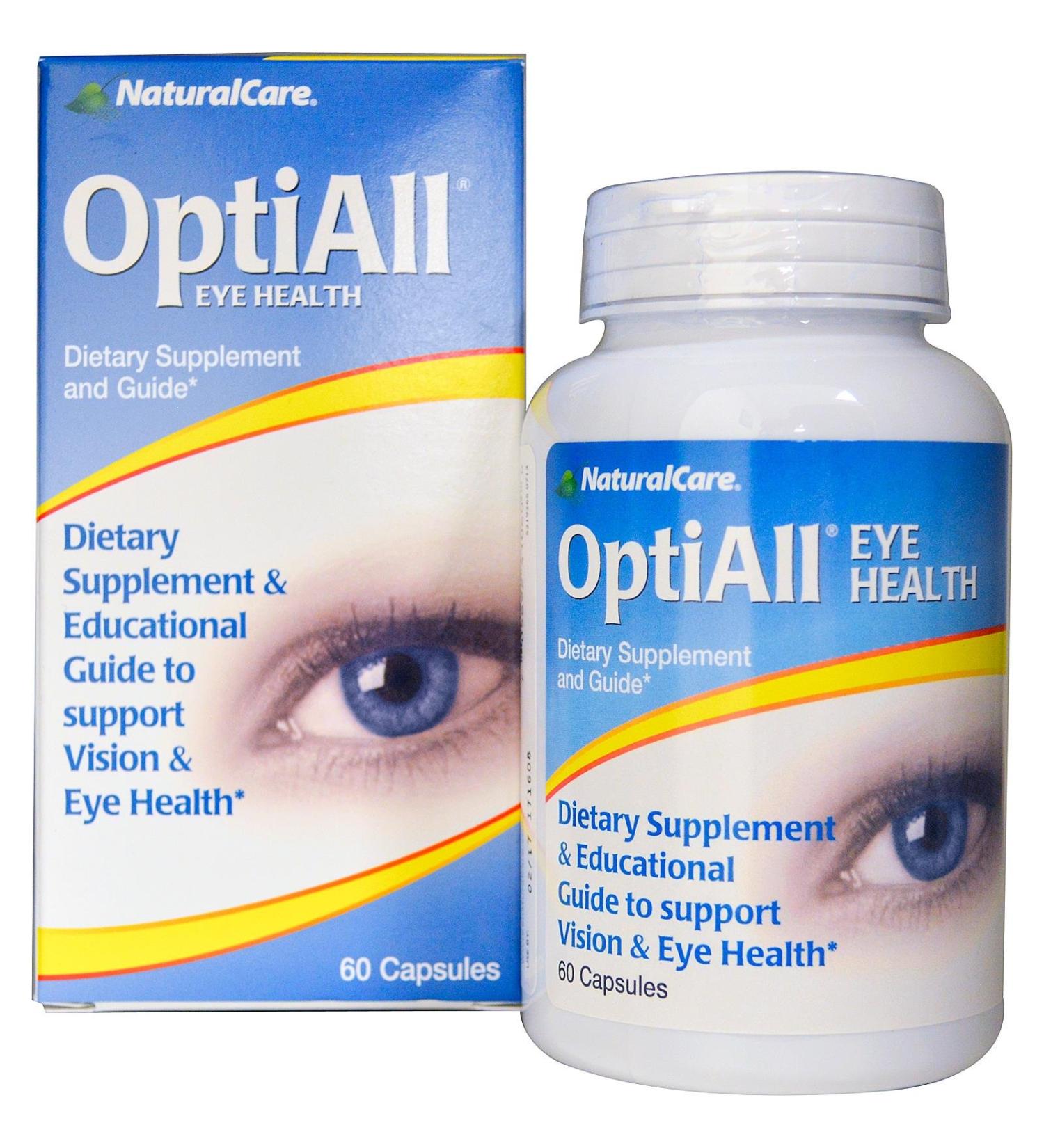 NaturalCare OptiAll Eye Health 60 Capsules