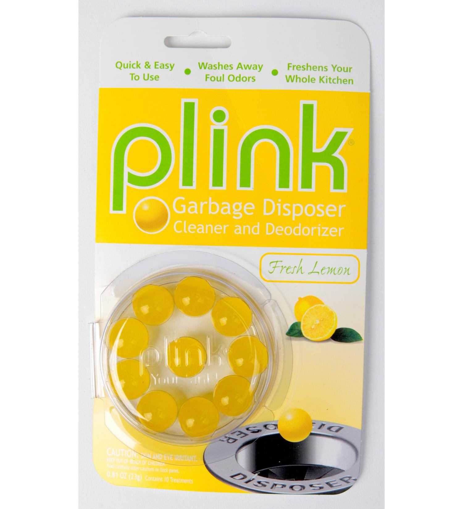 Summit Plink Garbage Fresh Lemon Disposal Cleaner and Deodorizer 5-Pack
