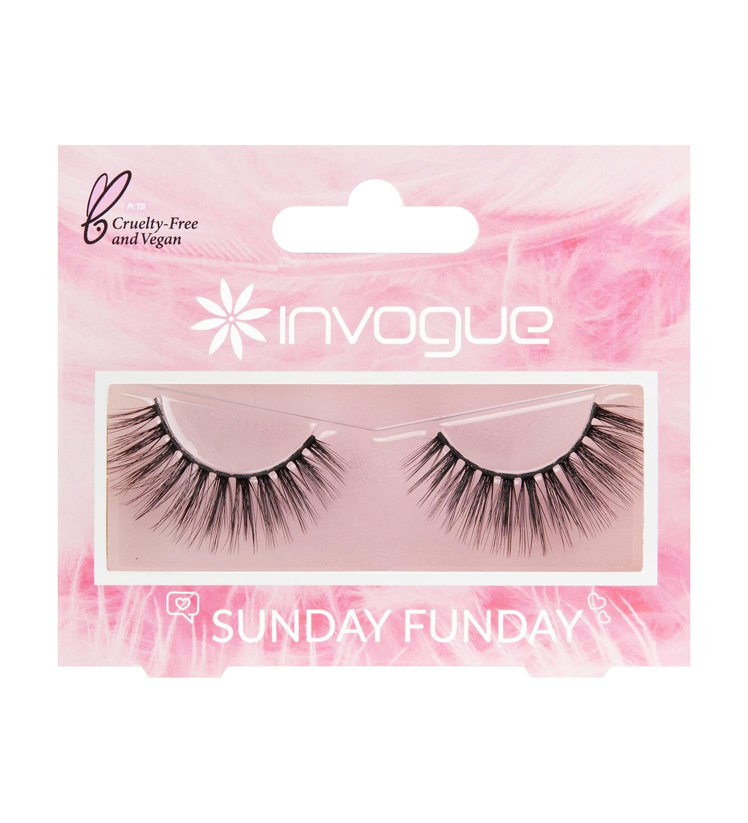 Buy Invogue Sunday Funday Eyelashes - 9g | Best International Shipping & Quality Makeup - Buy Online on GoSupps.com