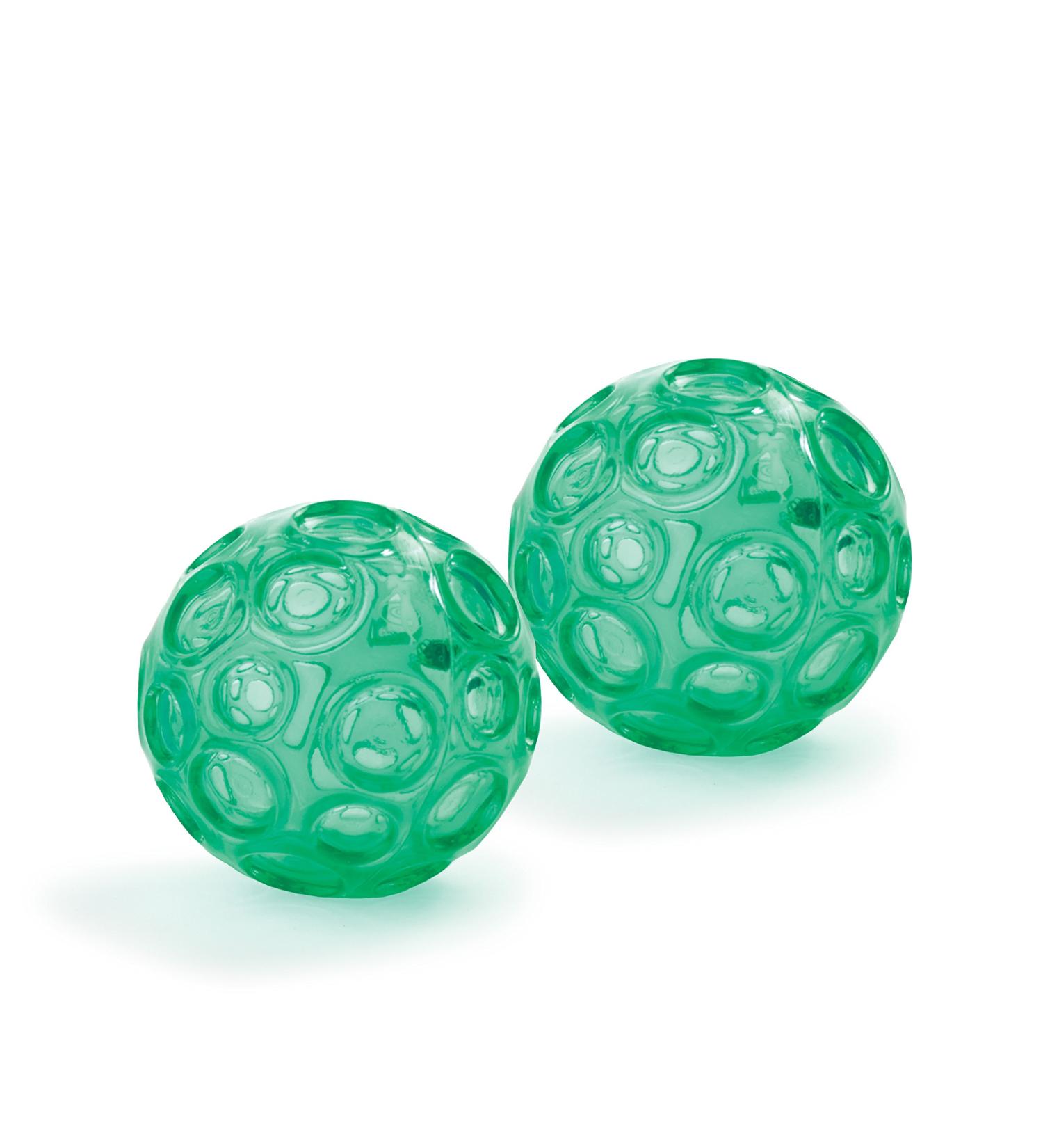 OPTP Franklin Textured Ball Set - 2 Inflatable Exercise Balls (LE9001) - Buy Online on GoSupps.com