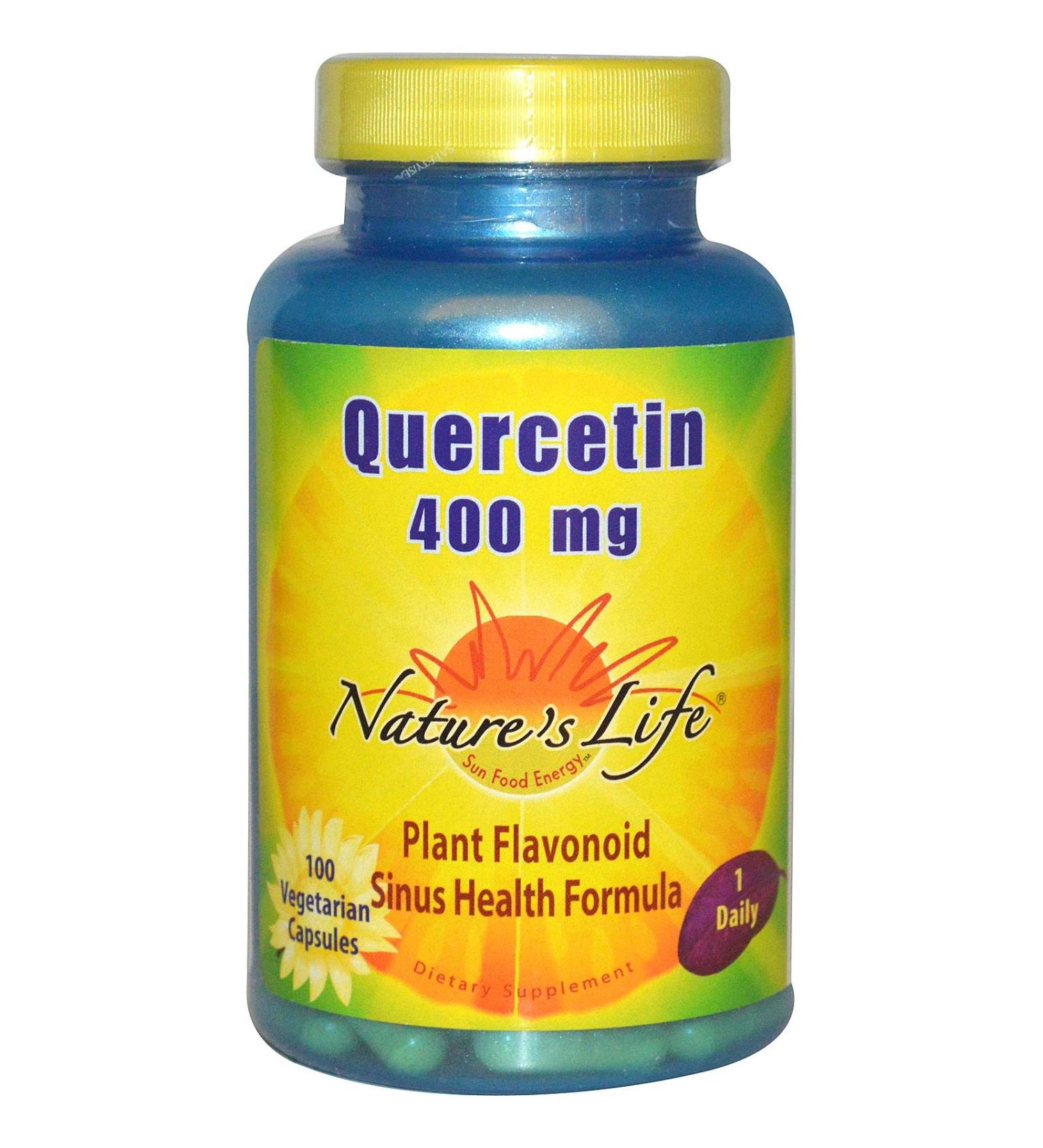 Nature's Life Quercetin 400 mg 100 Veggie Caps
