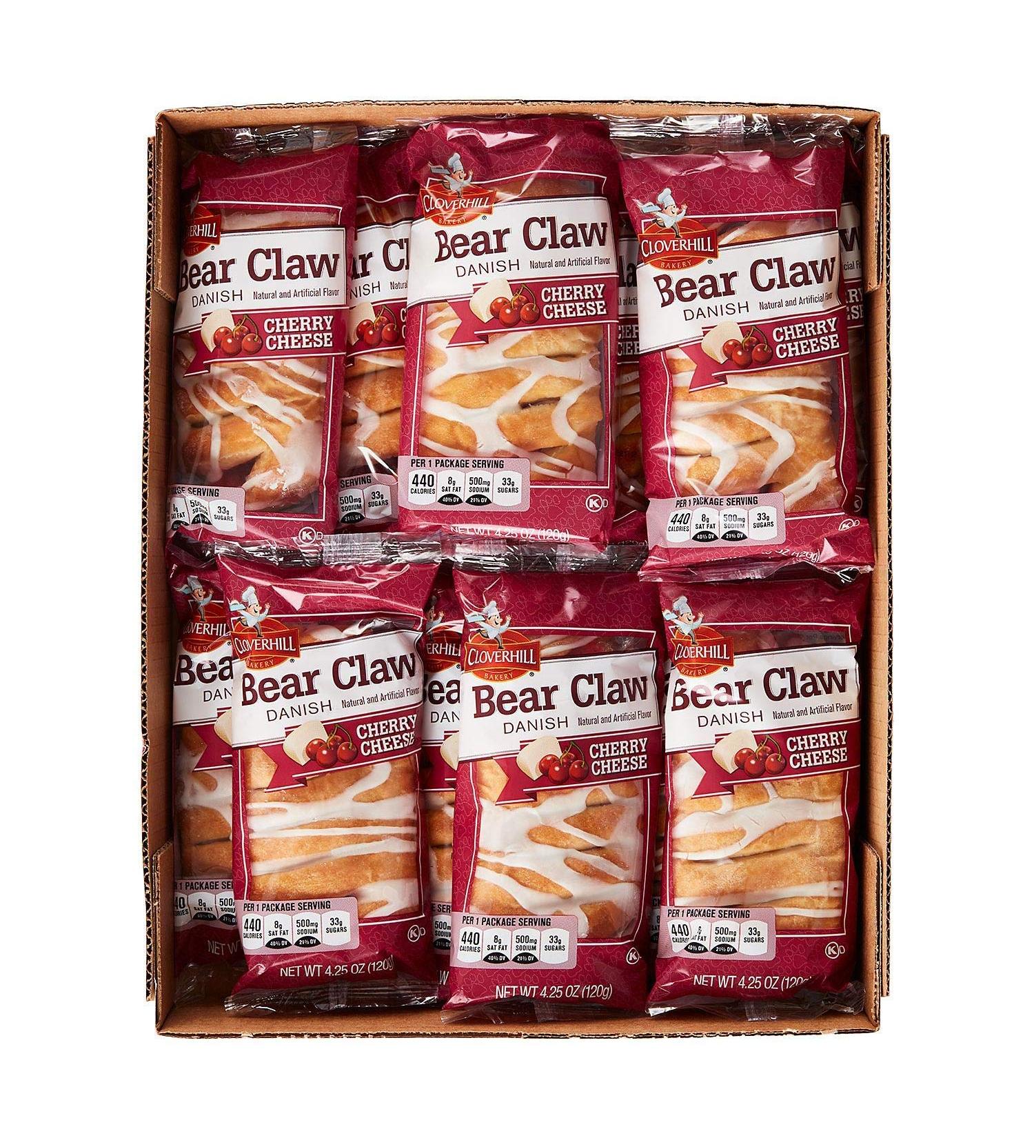Cloverhill Cherry and Cheese Danish - 12 Count | Delicious Pastry Treats - Buy Online on GoSupps.com