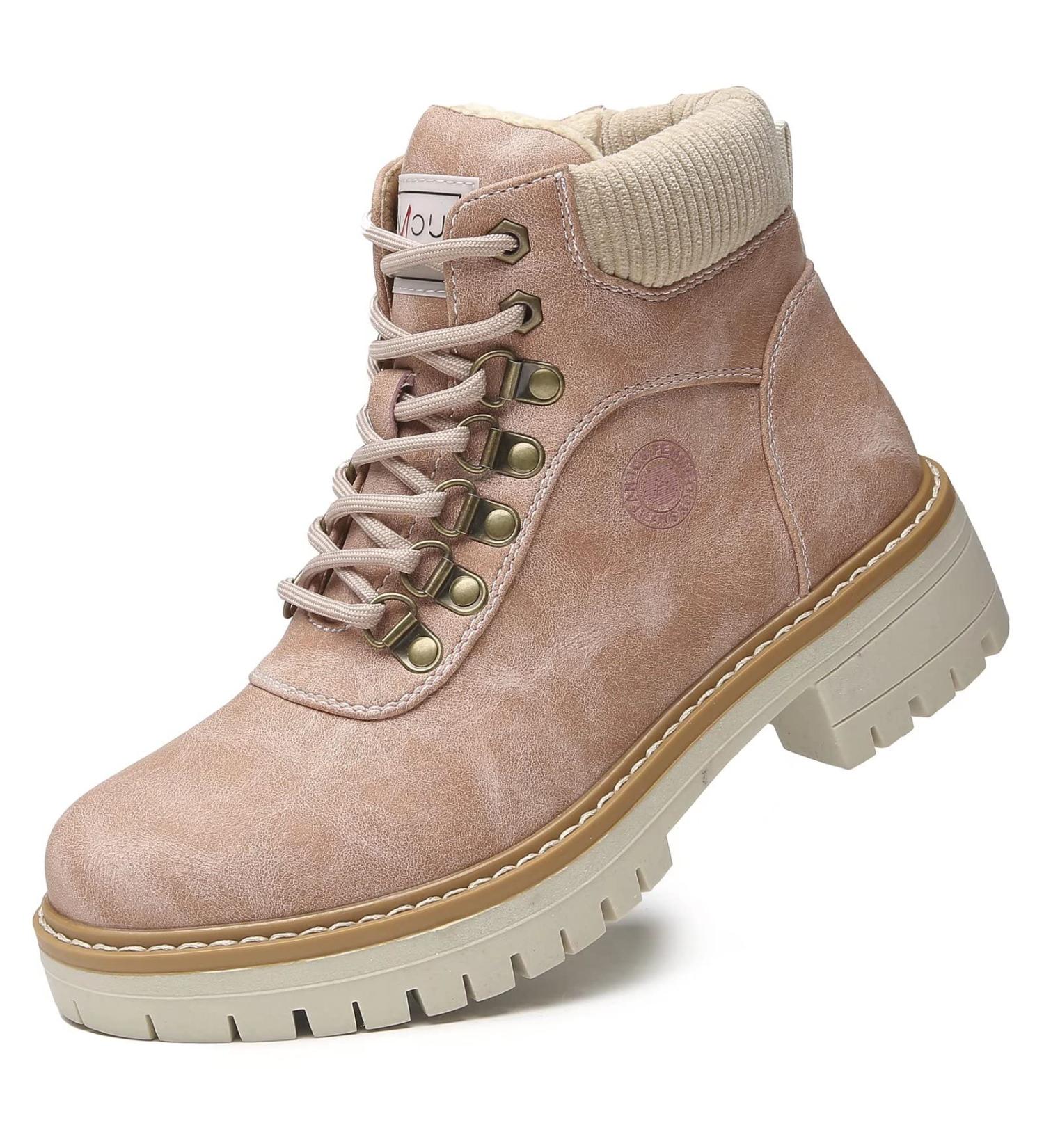 AnjouFemme Women's Winter Hiking Boots - Waterproof Snow Shoes for Outdoor Adventures - Buy Online on GoSupps.com