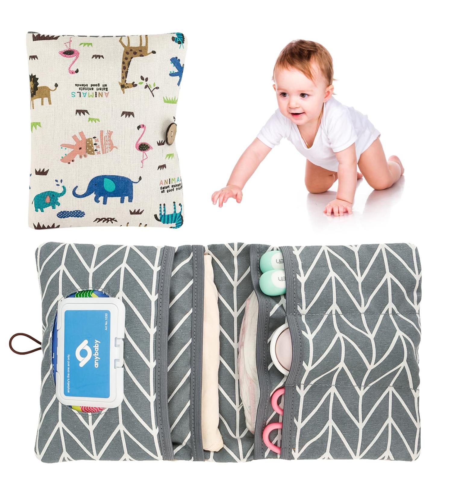 Nizirioo Premium Diaper Bag - Compact Spacious & Moisture-Resistant for On-the-Go Parents | Shop Now! - Buy Online on GoSupps.com