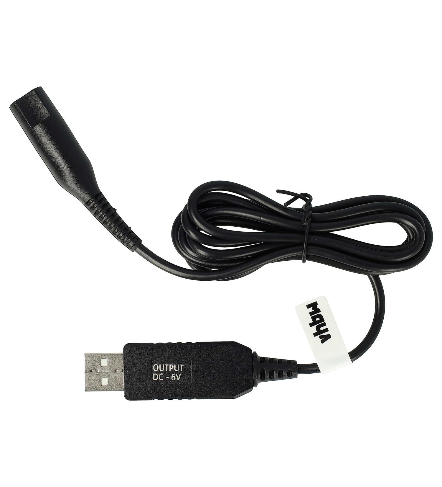 Buy vhbw Charging Cable for Braun Shavers - Compatible with BG 3350 BT 3040 BT 3041 BT 3042 & More - 120 cm Power Cable - Buy Online on GoSupps.com