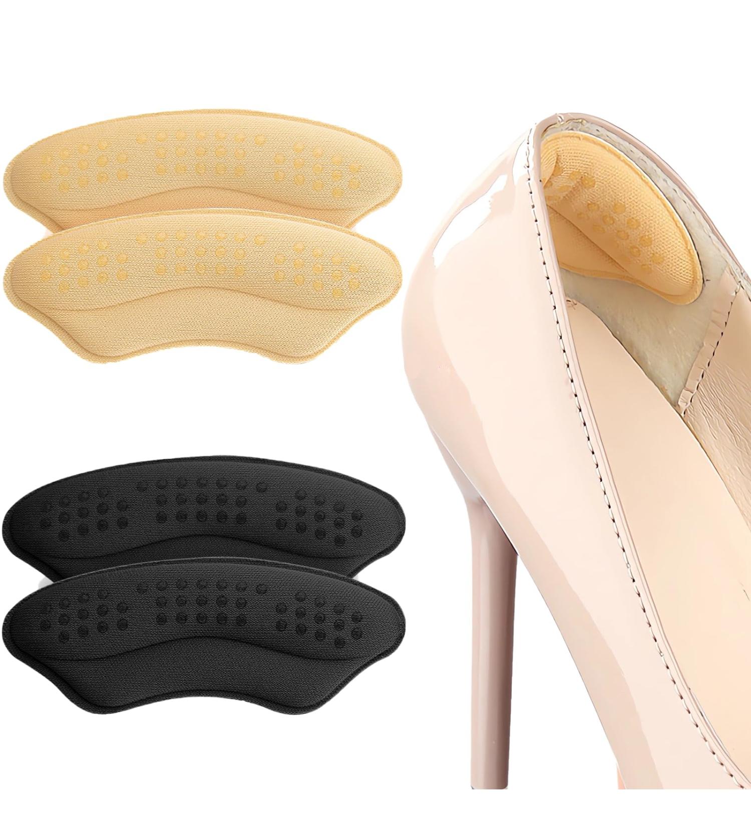 Heel Pads for Shoes - Anti-Slip Grips for Women | Comfort & Fit Solutions (2 Pairs - Buy Online on GoSupps.com