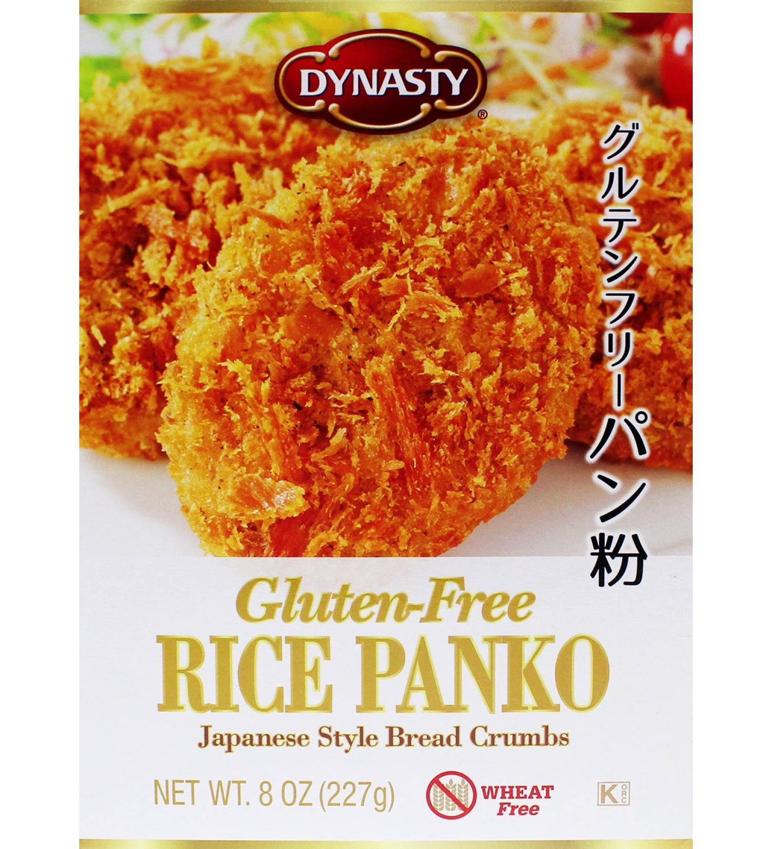 Dynasty Gluten Free Rice Panko, 8 Ounce