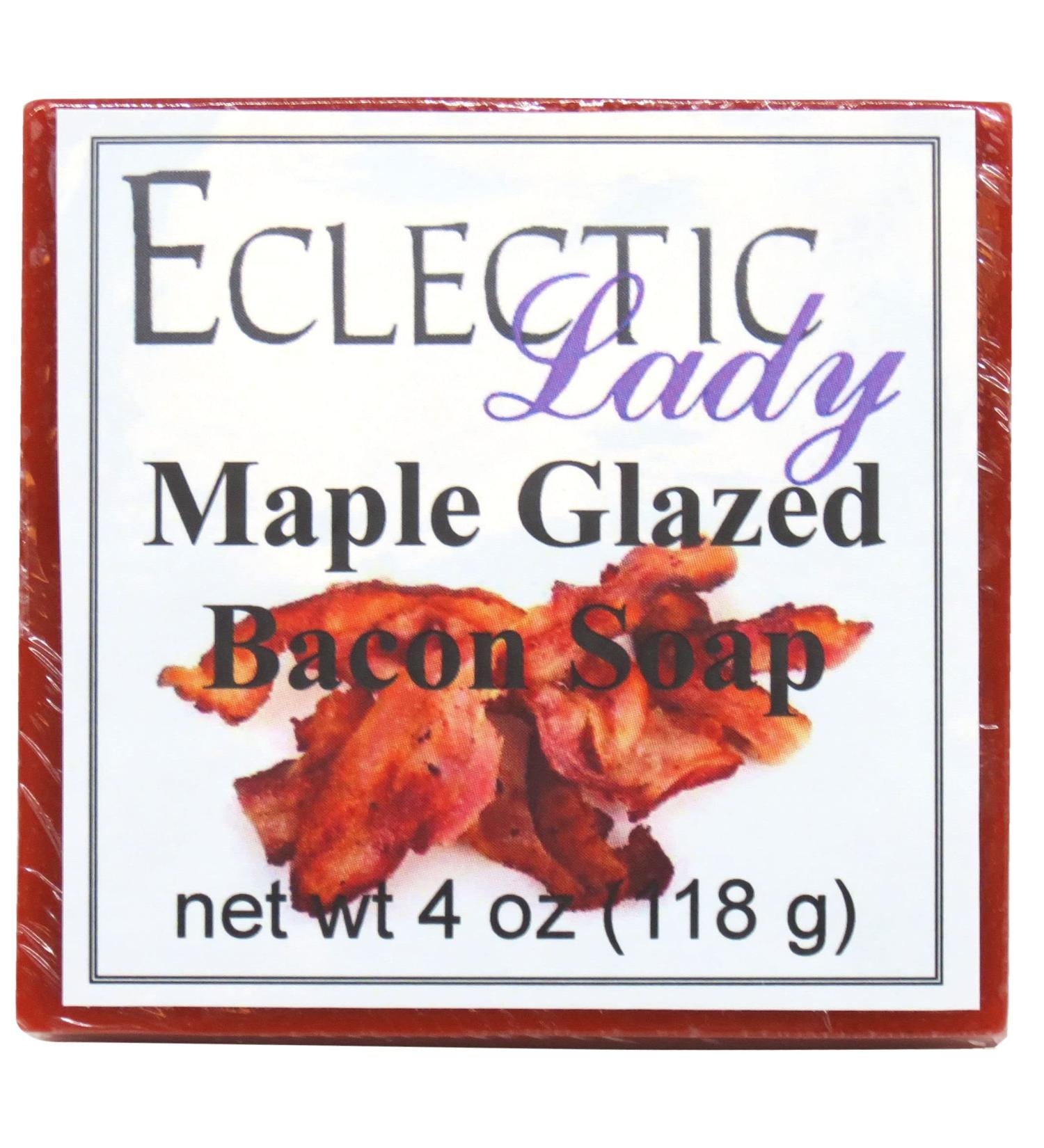 Buy Maple Glazed Bacon Glycerin Soap - Eclectic Lady 4 oz Bar | International Shipping Available - Buy Online on GoSupps.com